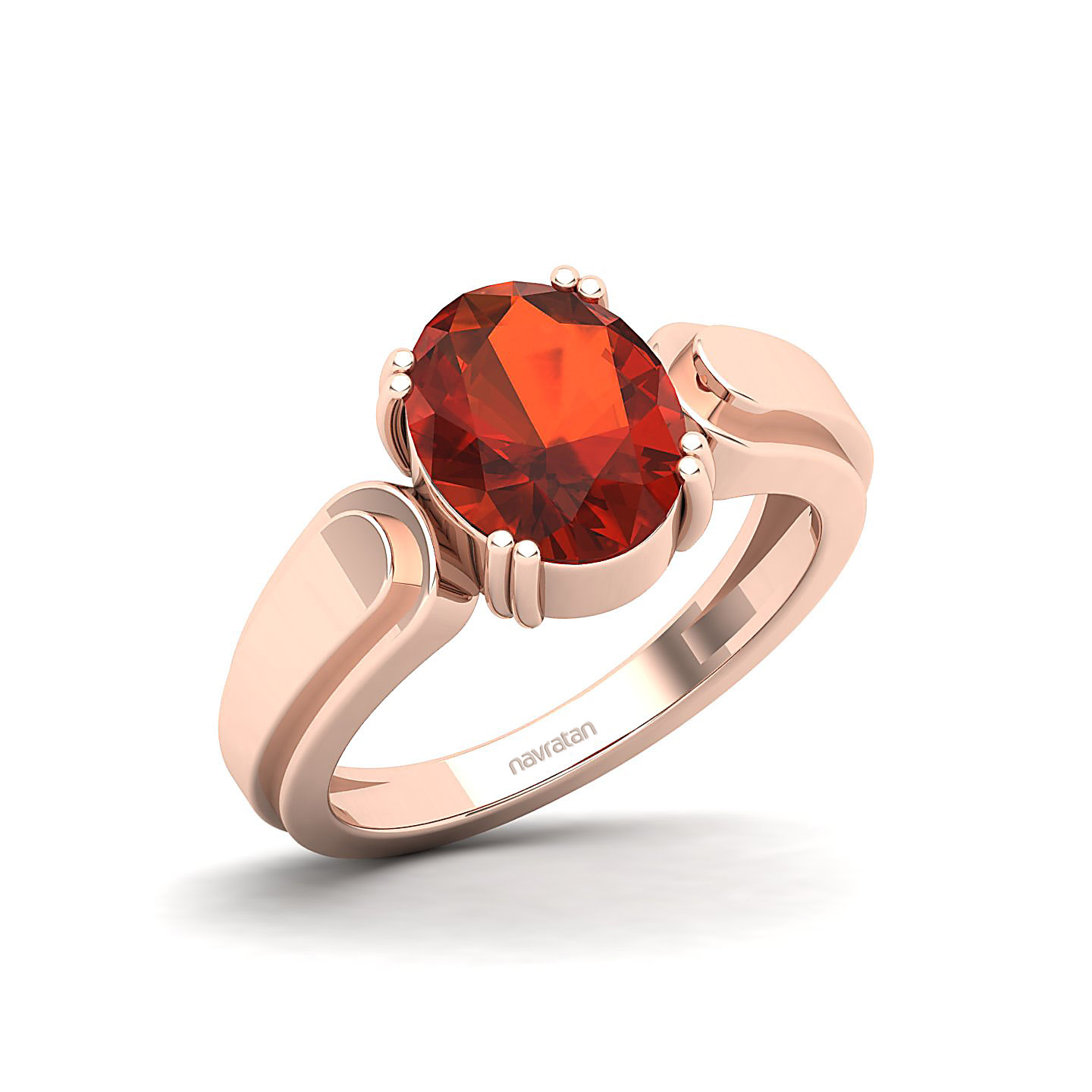The Dynamic Hessonite Gold Ring