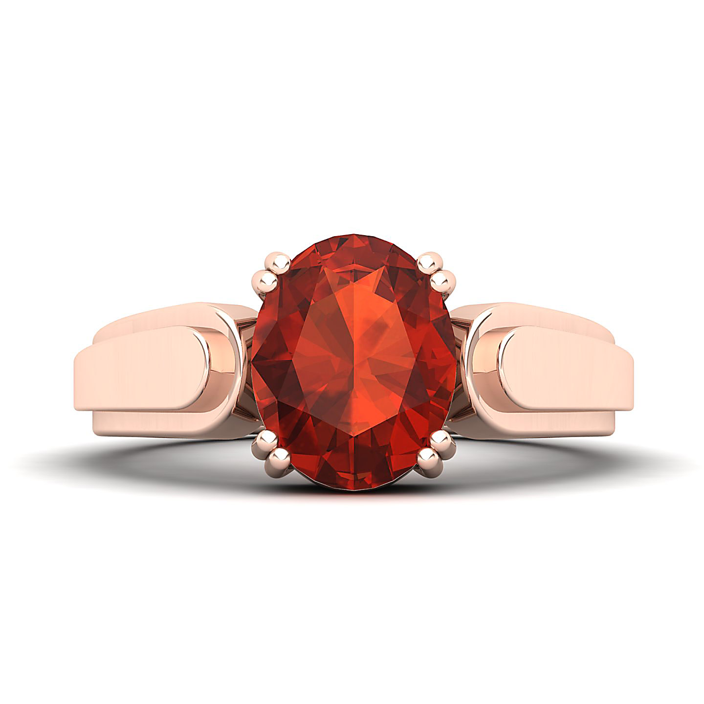 The Dynamic Hessonite Gold Ring