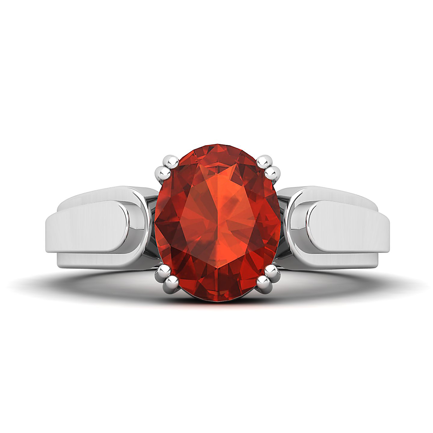 The Dynamic Hessonite Gold Ring