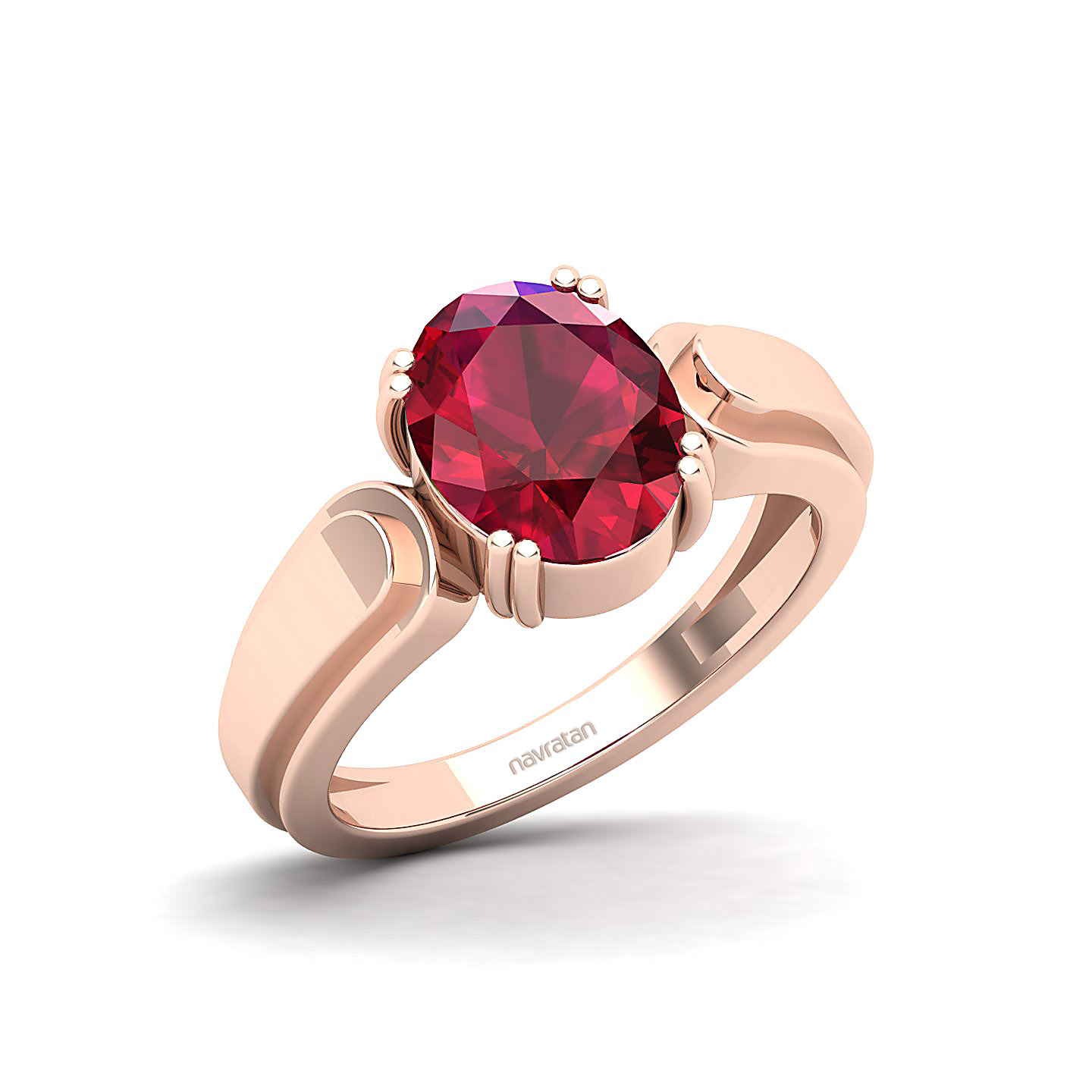 The Dynamic Ruby Gold Ring