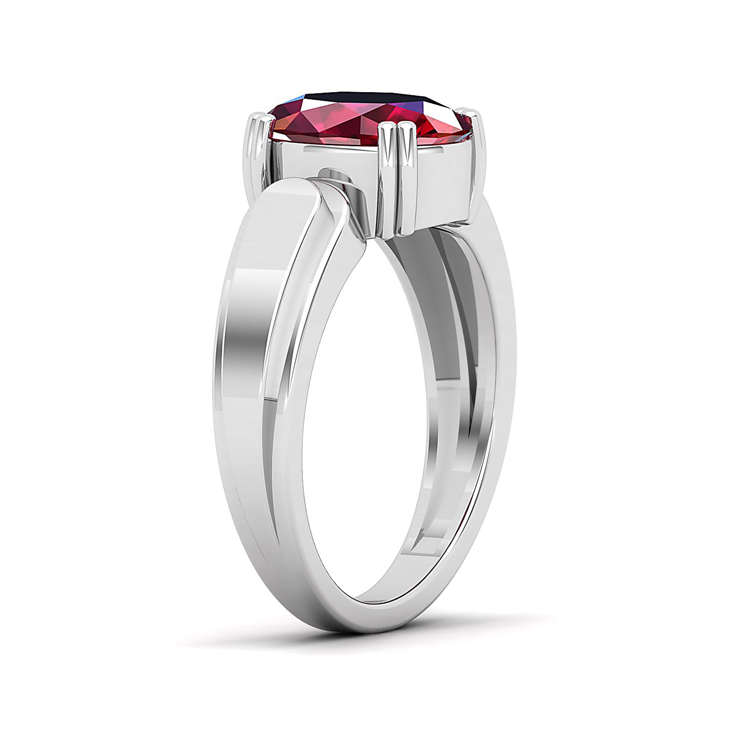 The Dynamic Ruby Gold Ring