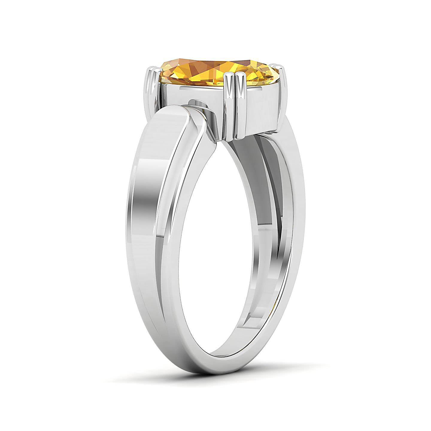 The Dynamic Yellow Sapphire Gold Ring