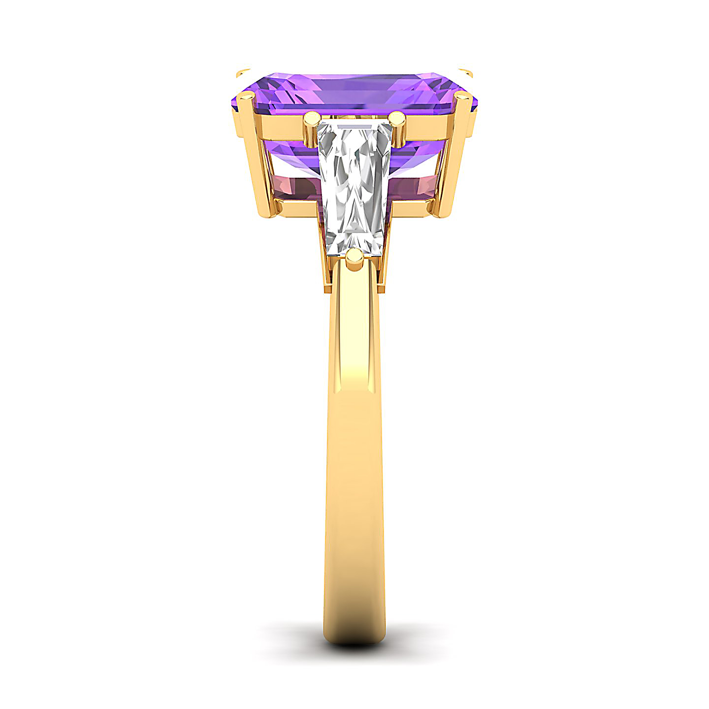 The Elegance Trilogy Amethyst Ring
