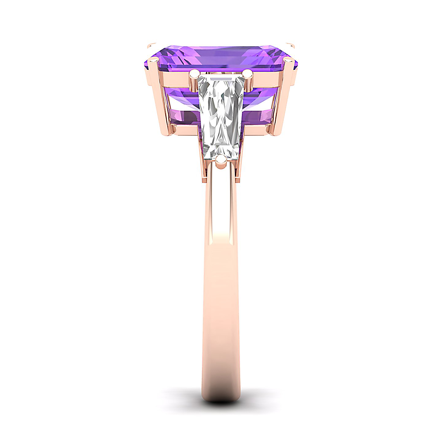 The Elegance Trilogy Amethyst Ring