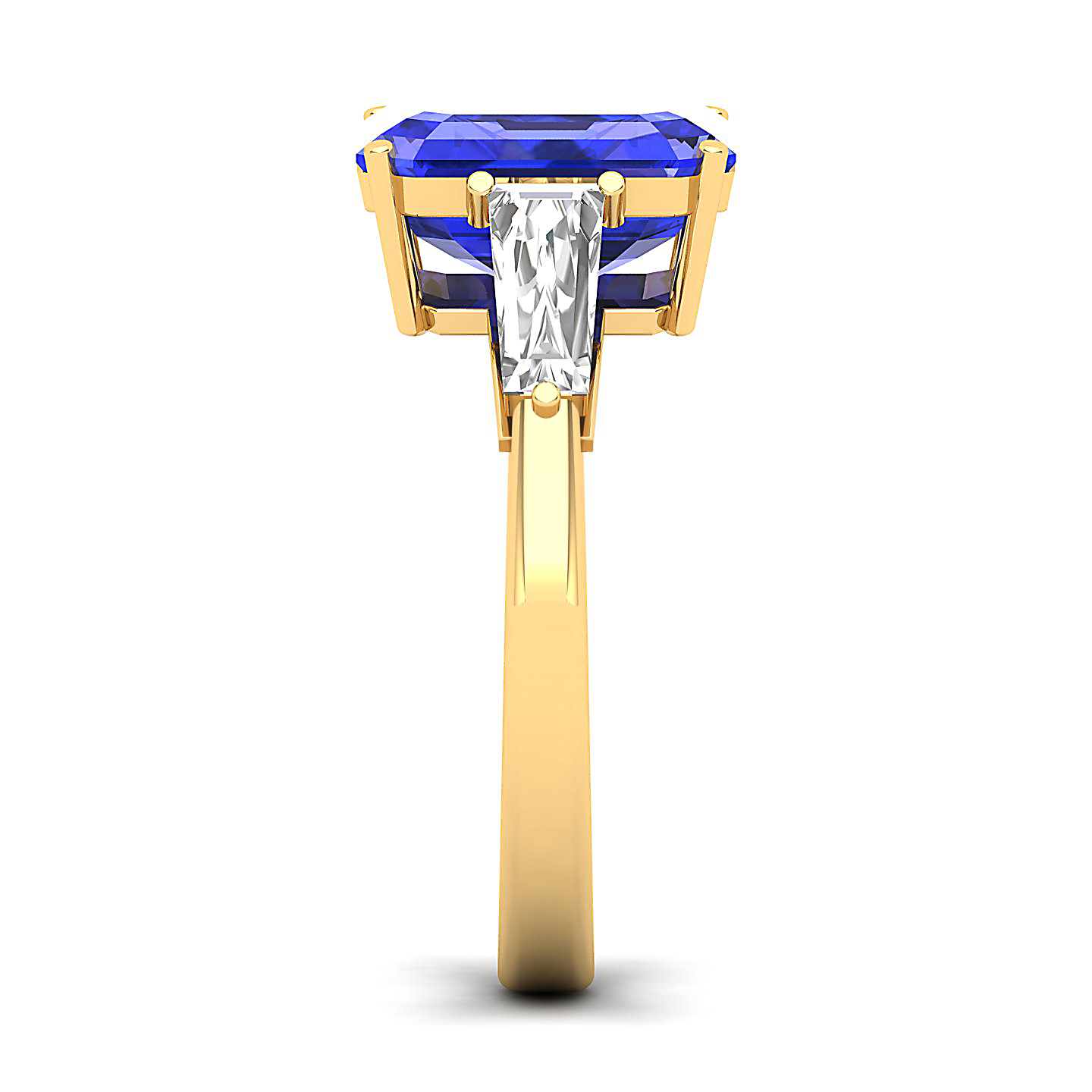 The Elegance Trilogy Tanzanite Ring