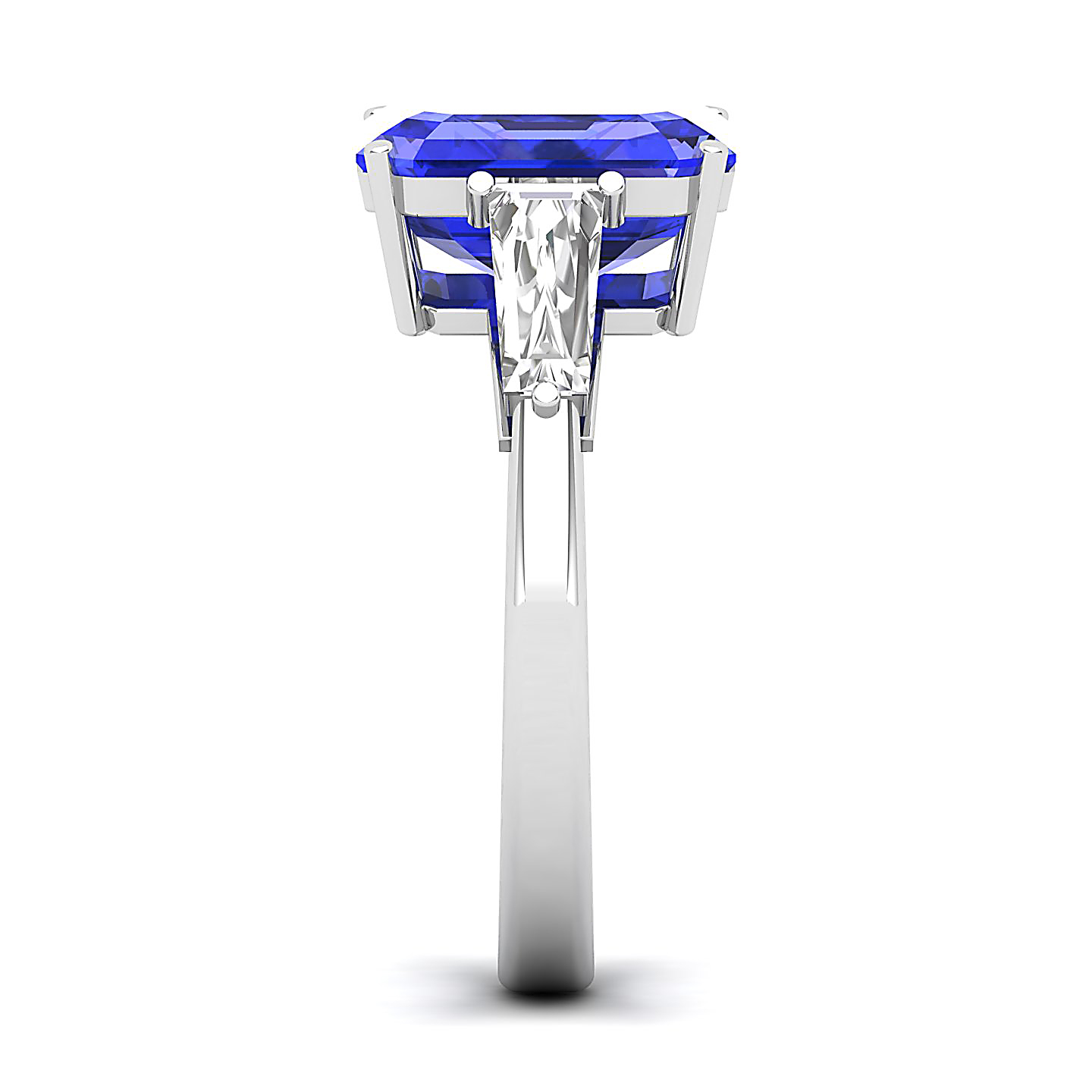 The Elegance Trilogy Tanzanite Ring