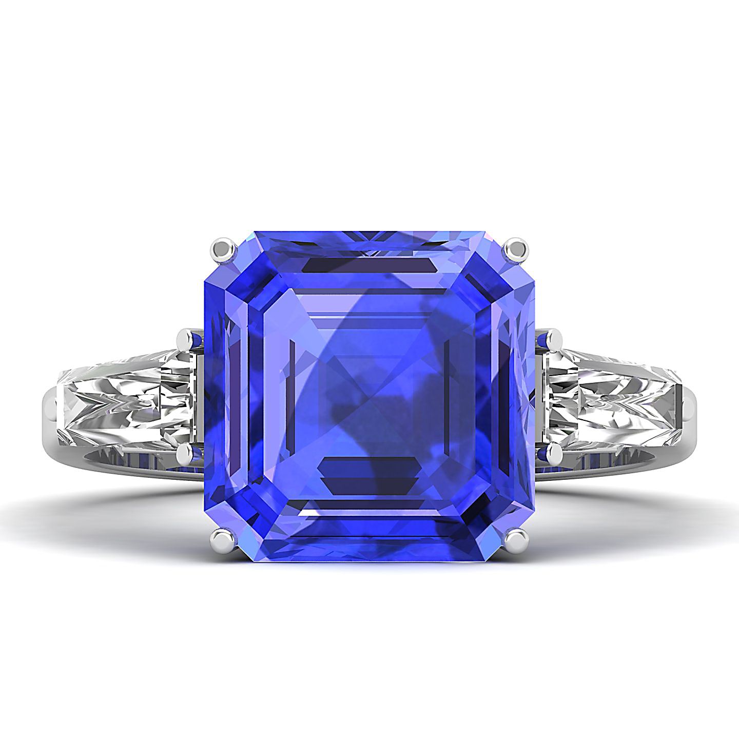 The Elegance Trilogy Tanzanite Ring
