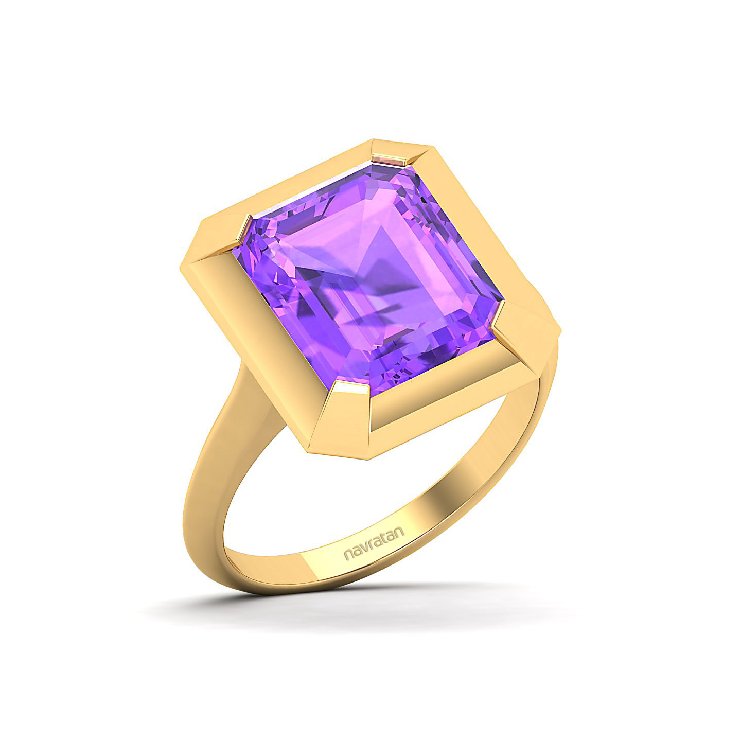 The Enticing Amethyst Gold Ring