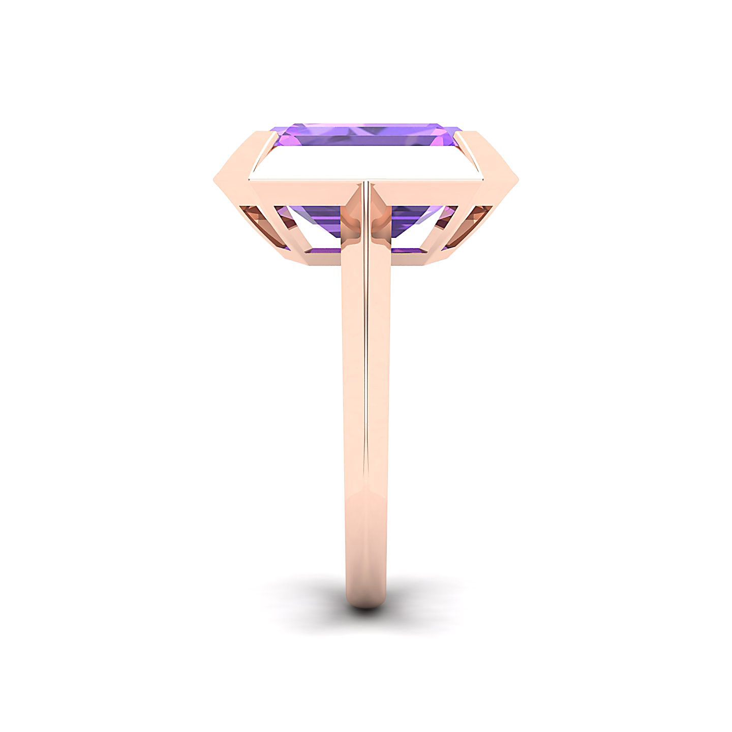 The Enticing Amethyst Gold Ring