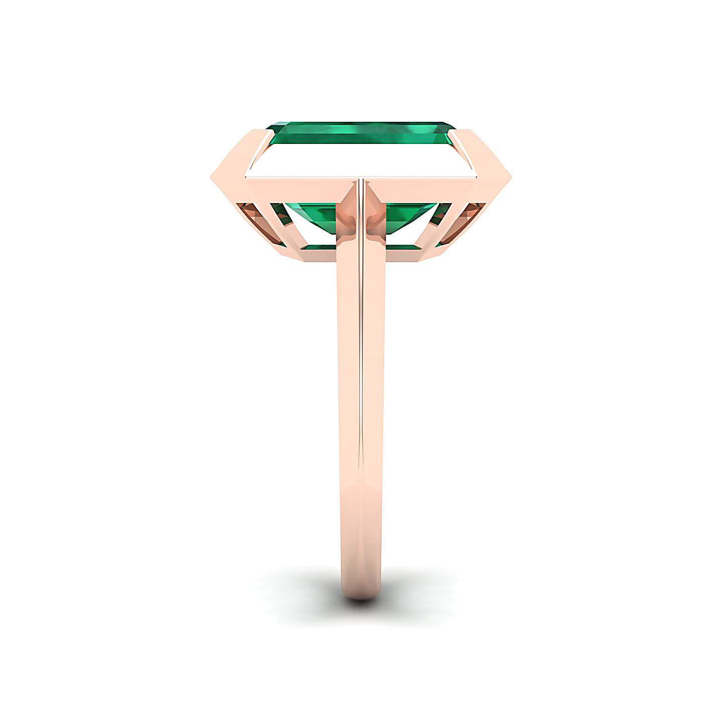 The Enticing Emerald Gold Ring