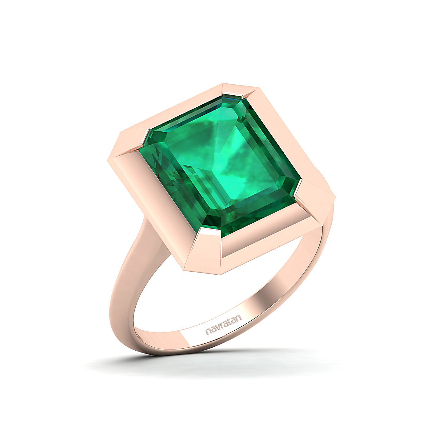 The Enticing Emerald Gold Ring