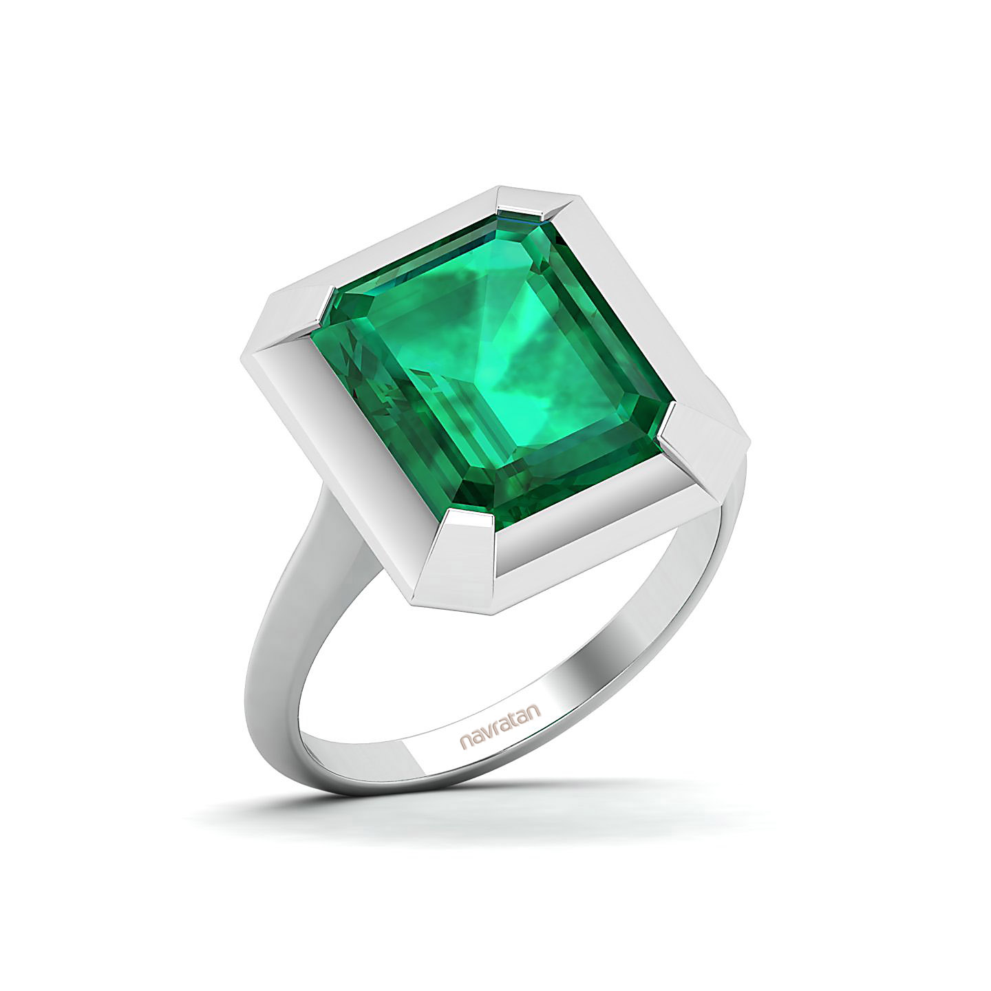 The Enticing Emerald Gold Ring