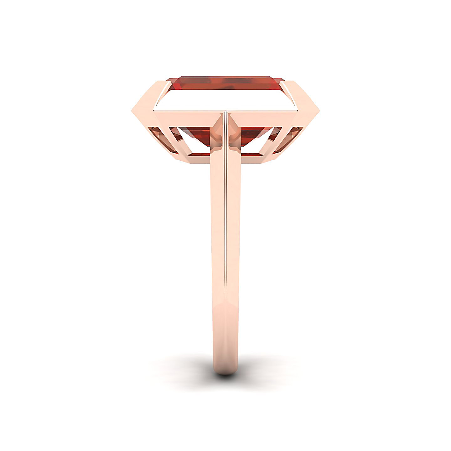 The Enticing Hessonite Gold Ring