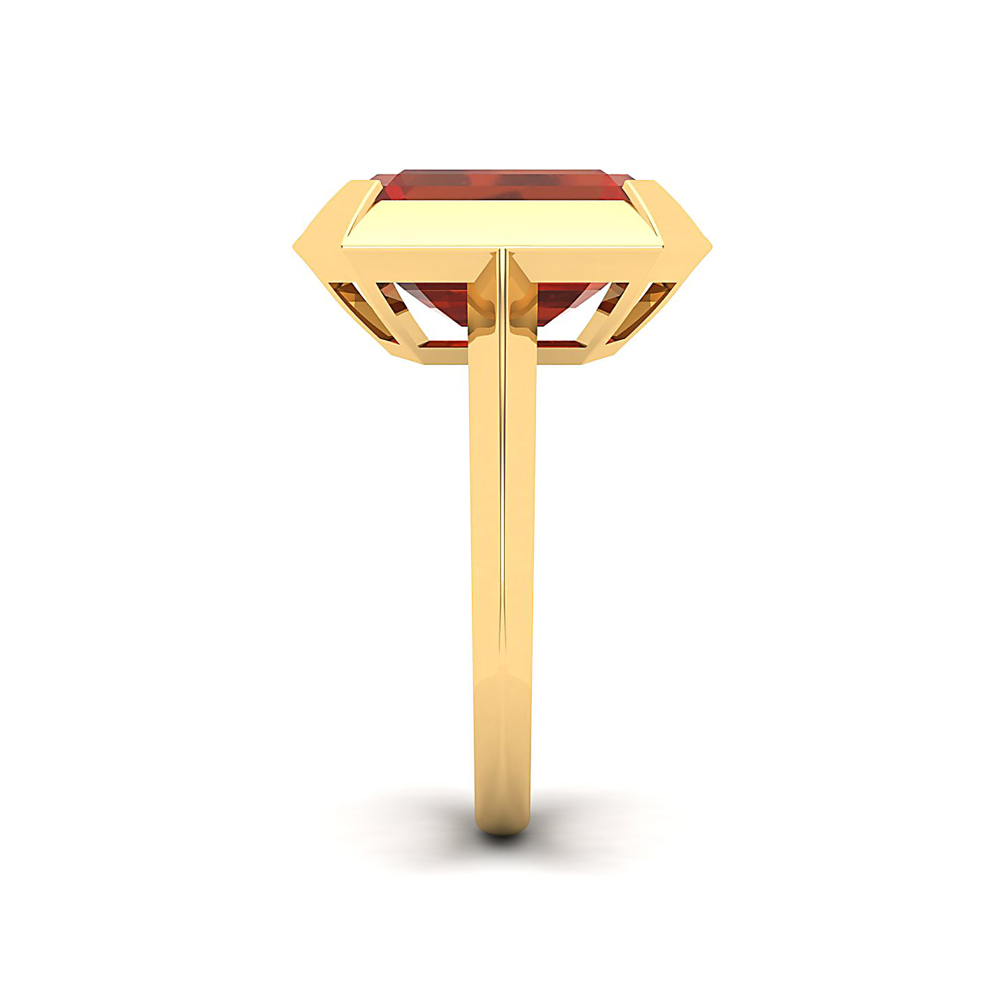 The Enticing Hessonite Gold Ring