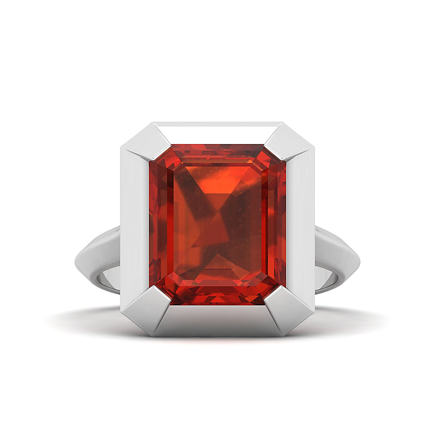 The Enticing Hessonite Gold Ring