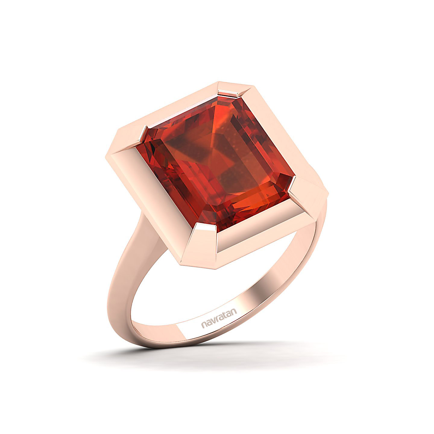 The Enticing Hessonite Gold Ring