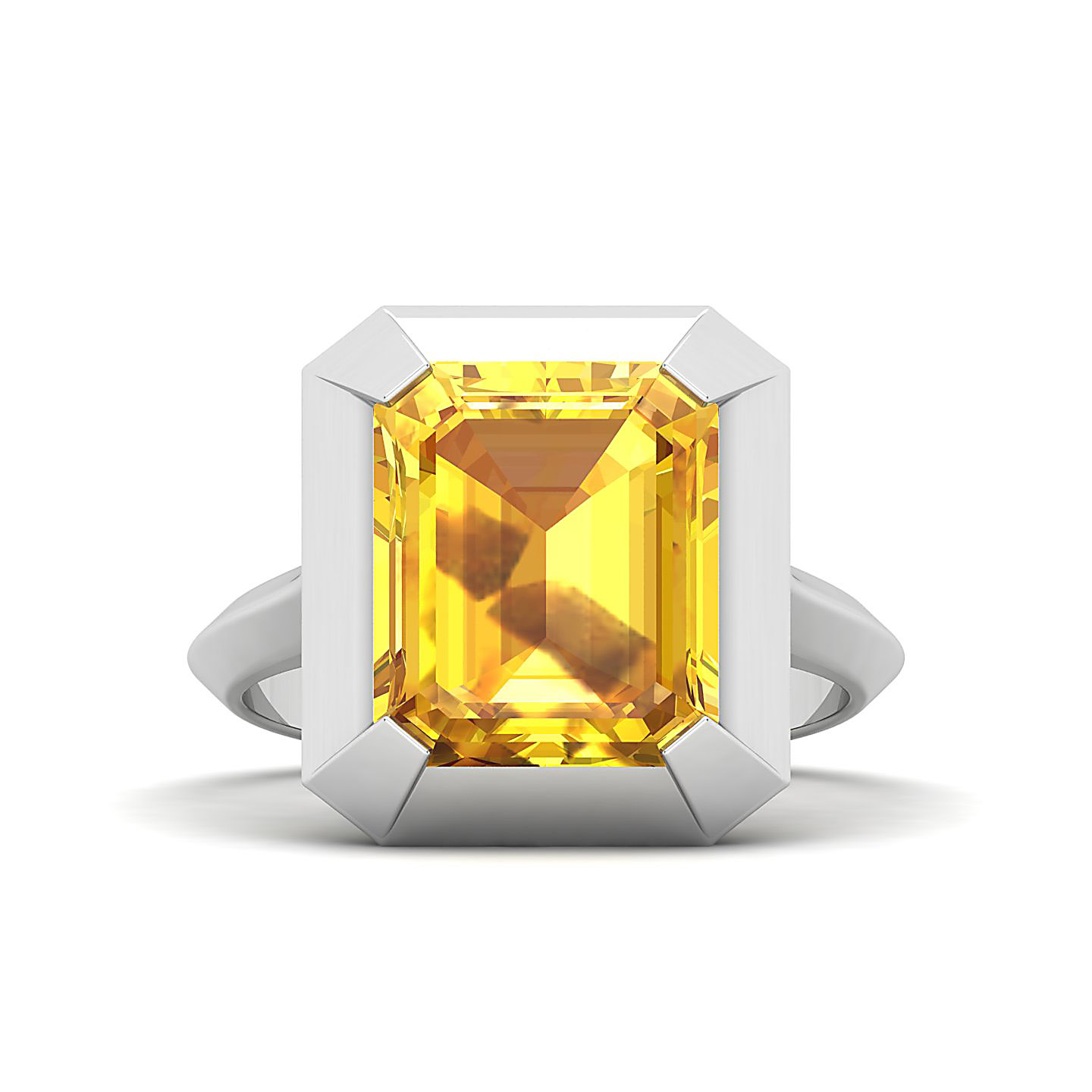 The Enticing Yellow Sapphire Gold Ring