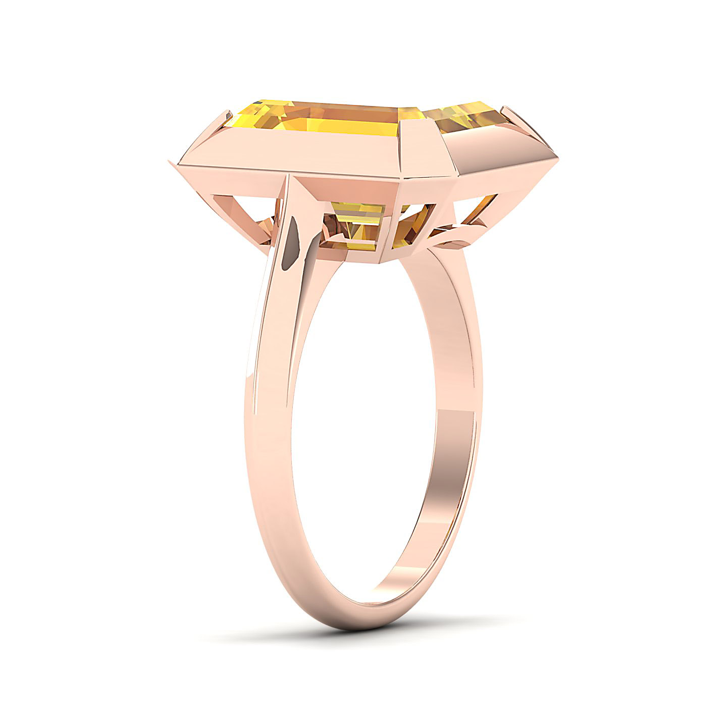 The Enticing Yellow Sapphire Gold Ring