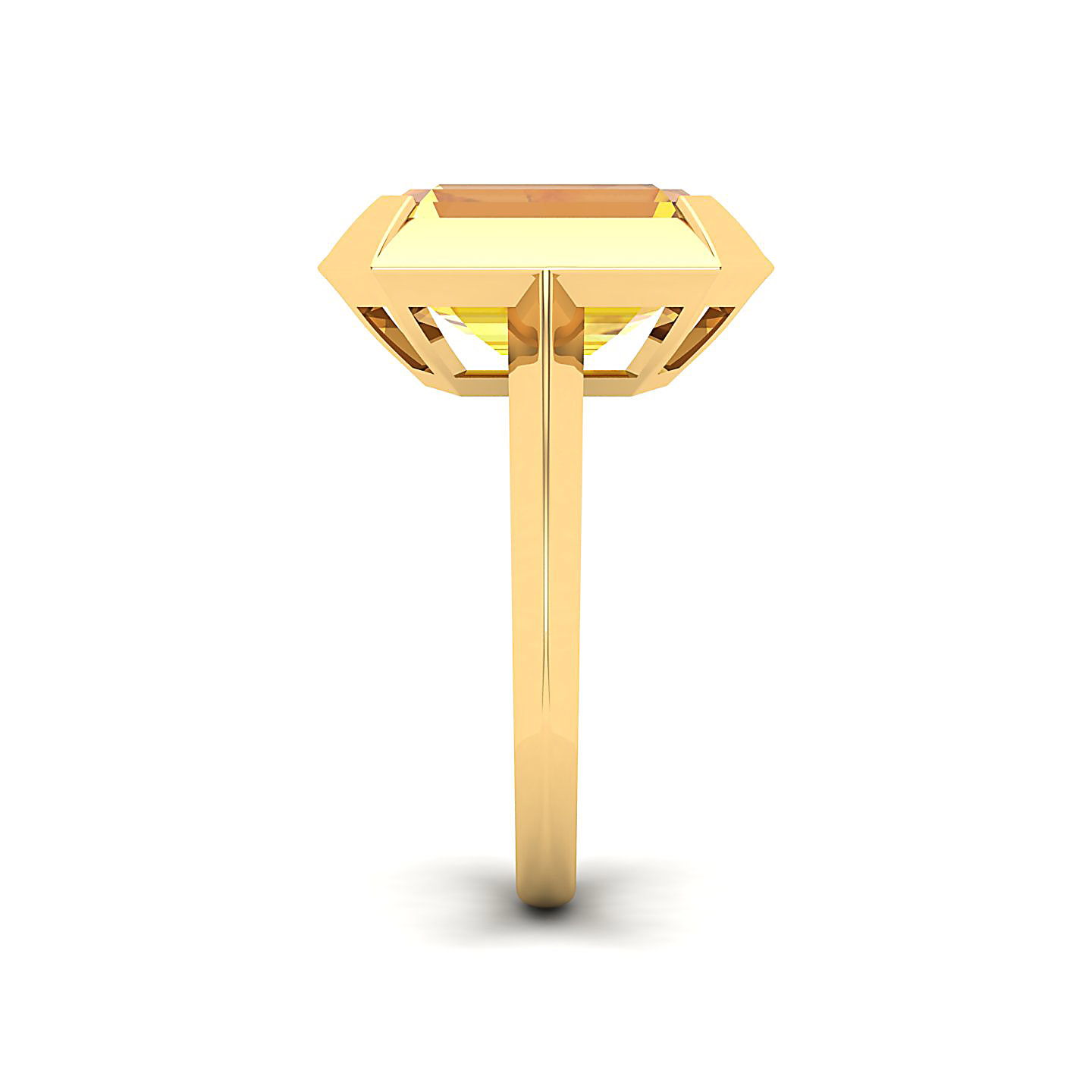 The Enticing Yellow Sapphire Gold Ring