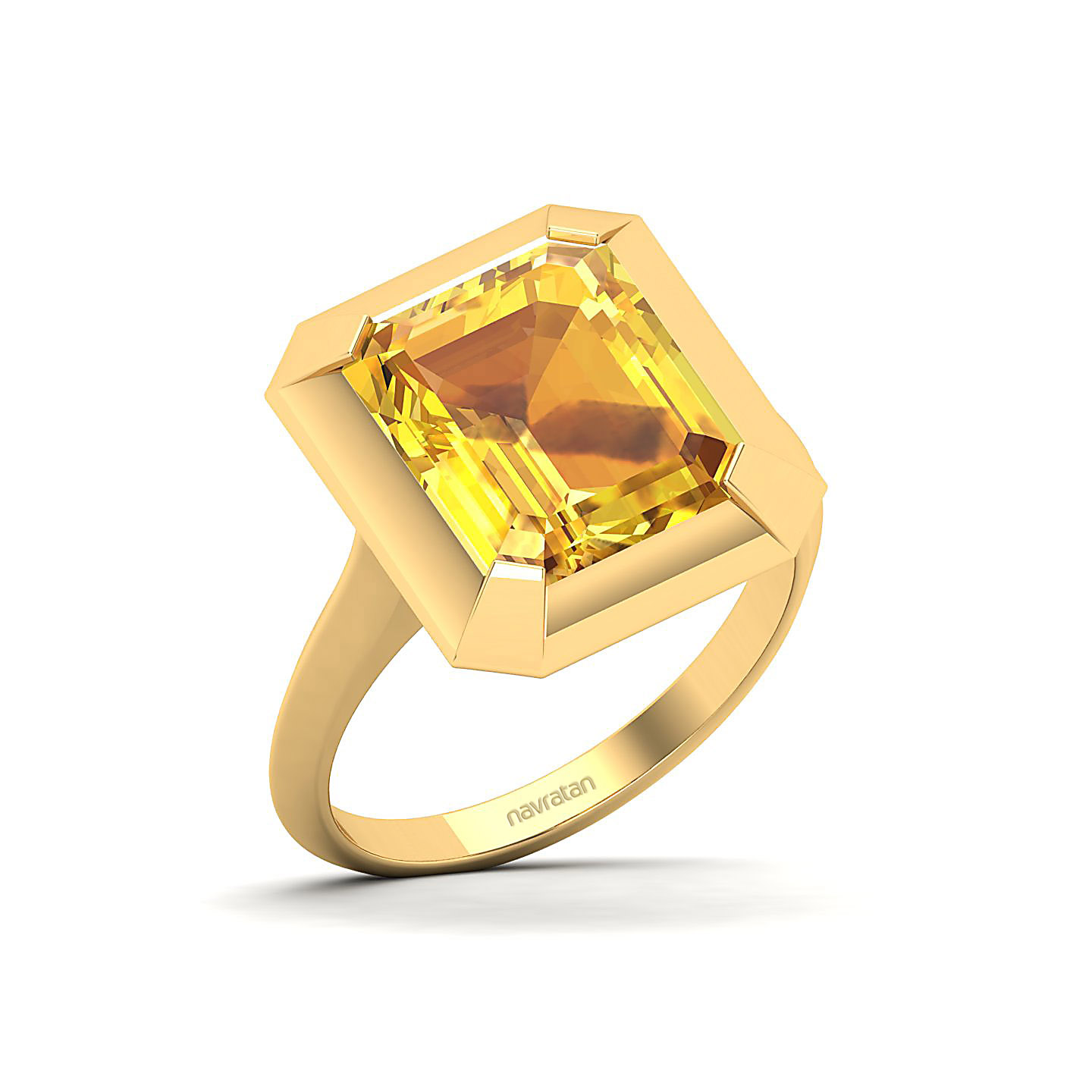 The Enticing Yellow Sapphire Gold Ring