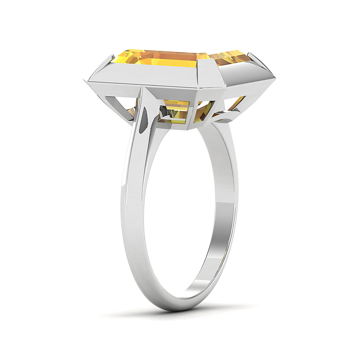 The Enticing Yellow Sapphire Gold Ring