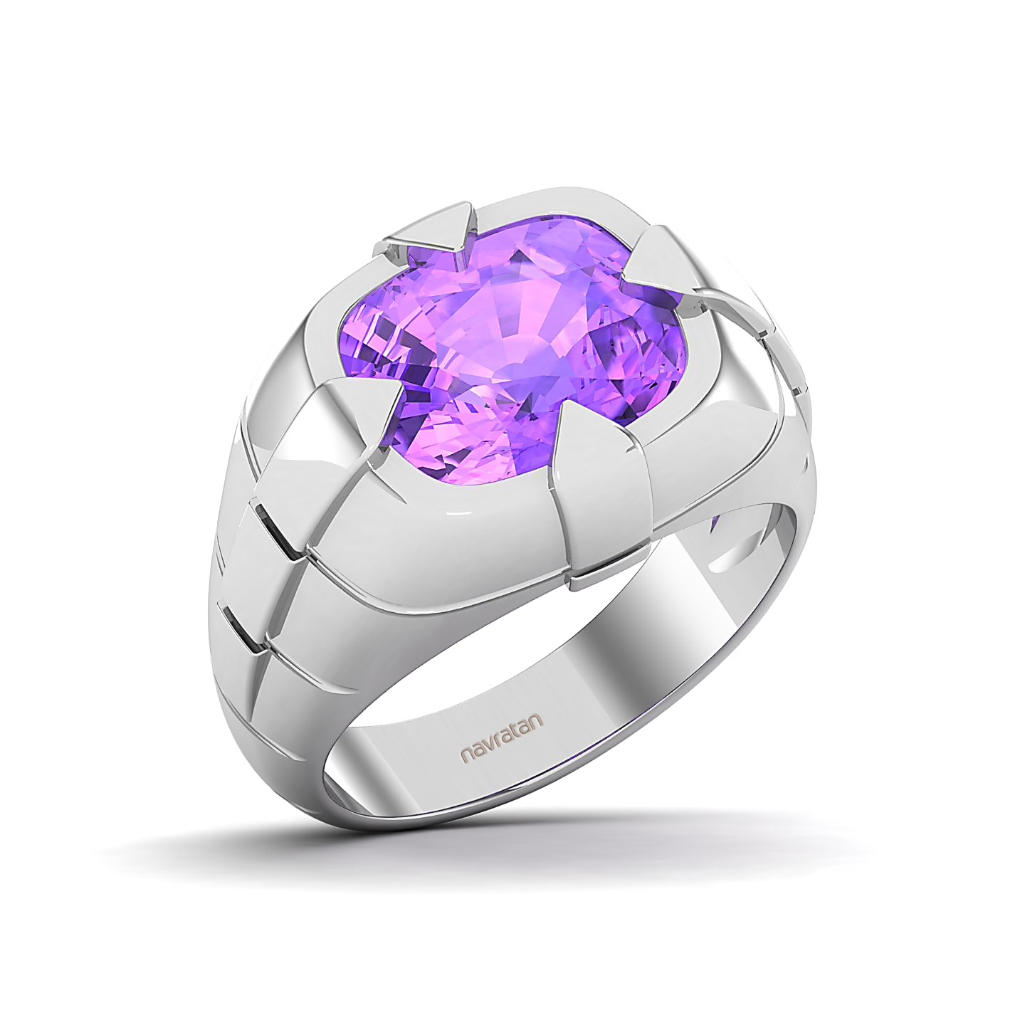 The Entrancing Amethyst Gold Ring