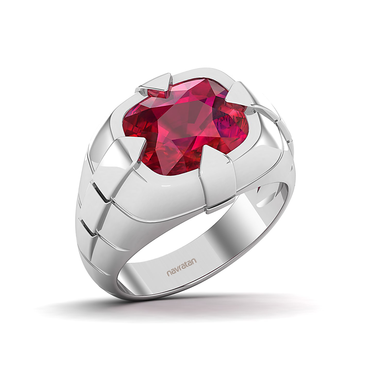 The Entrancing Ruby Gold Ring