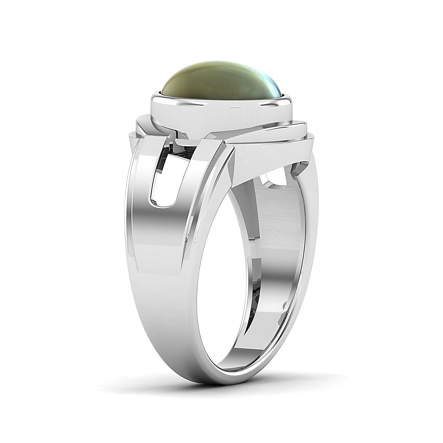The Era Bezel Cat's Eye Ring