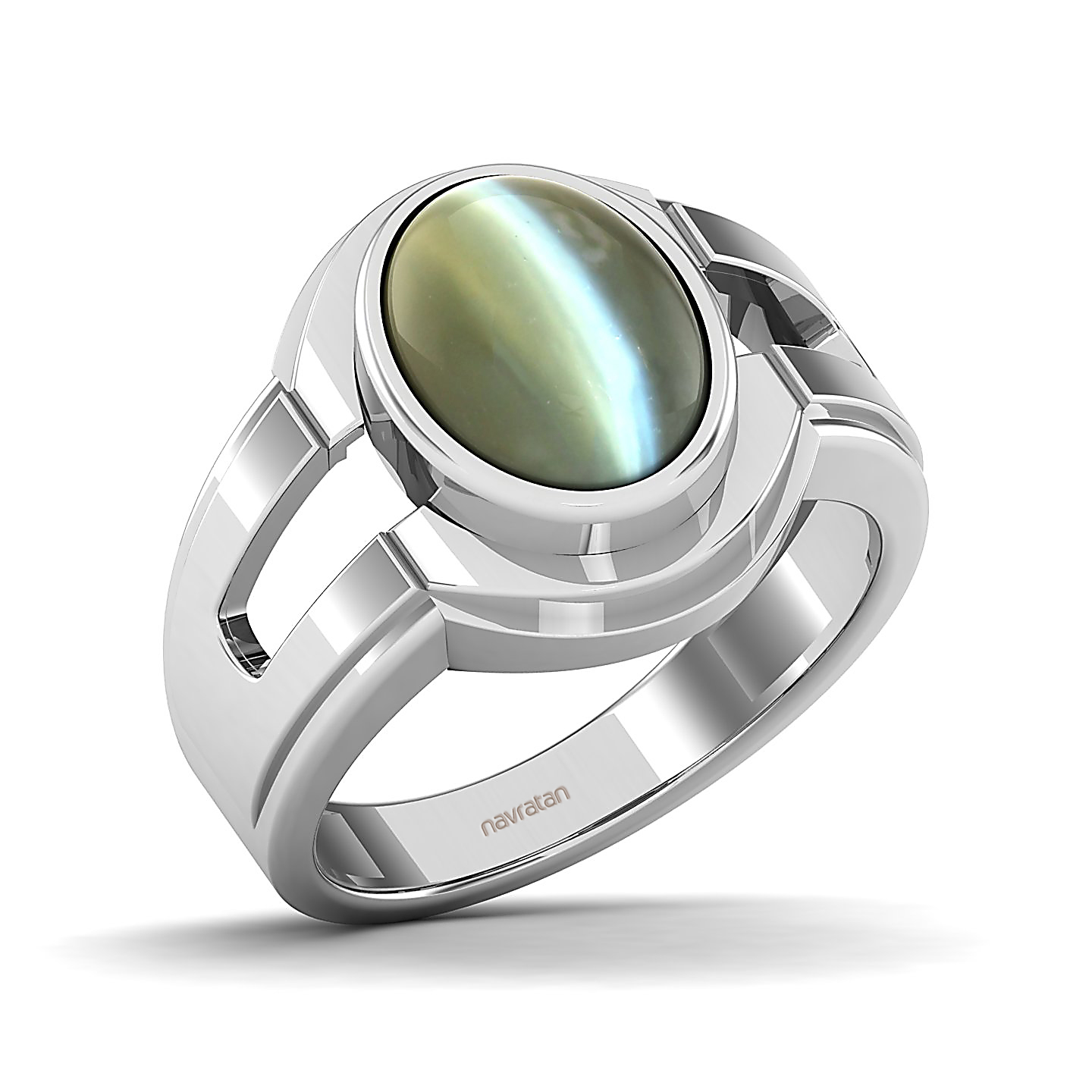 The Era Bezel Cat's Eye Ring