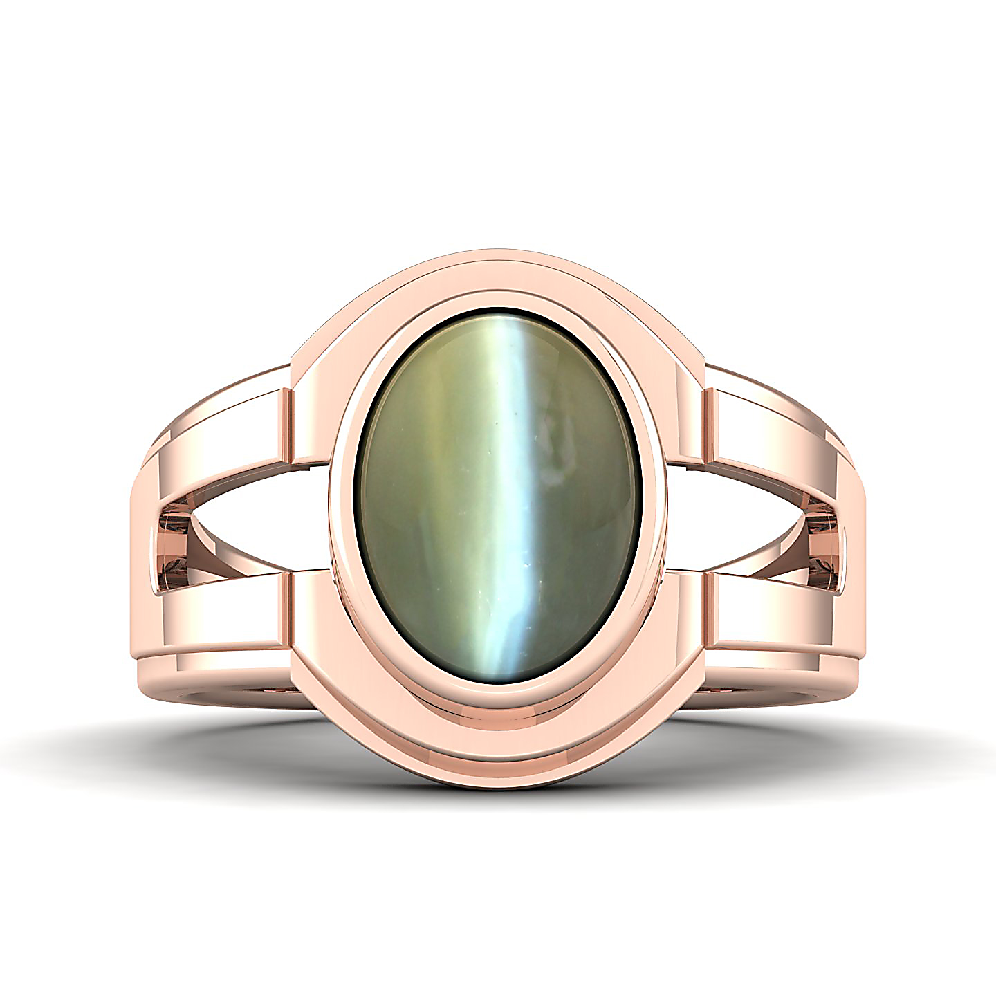 The Era Bezel Cat's Eye Ring