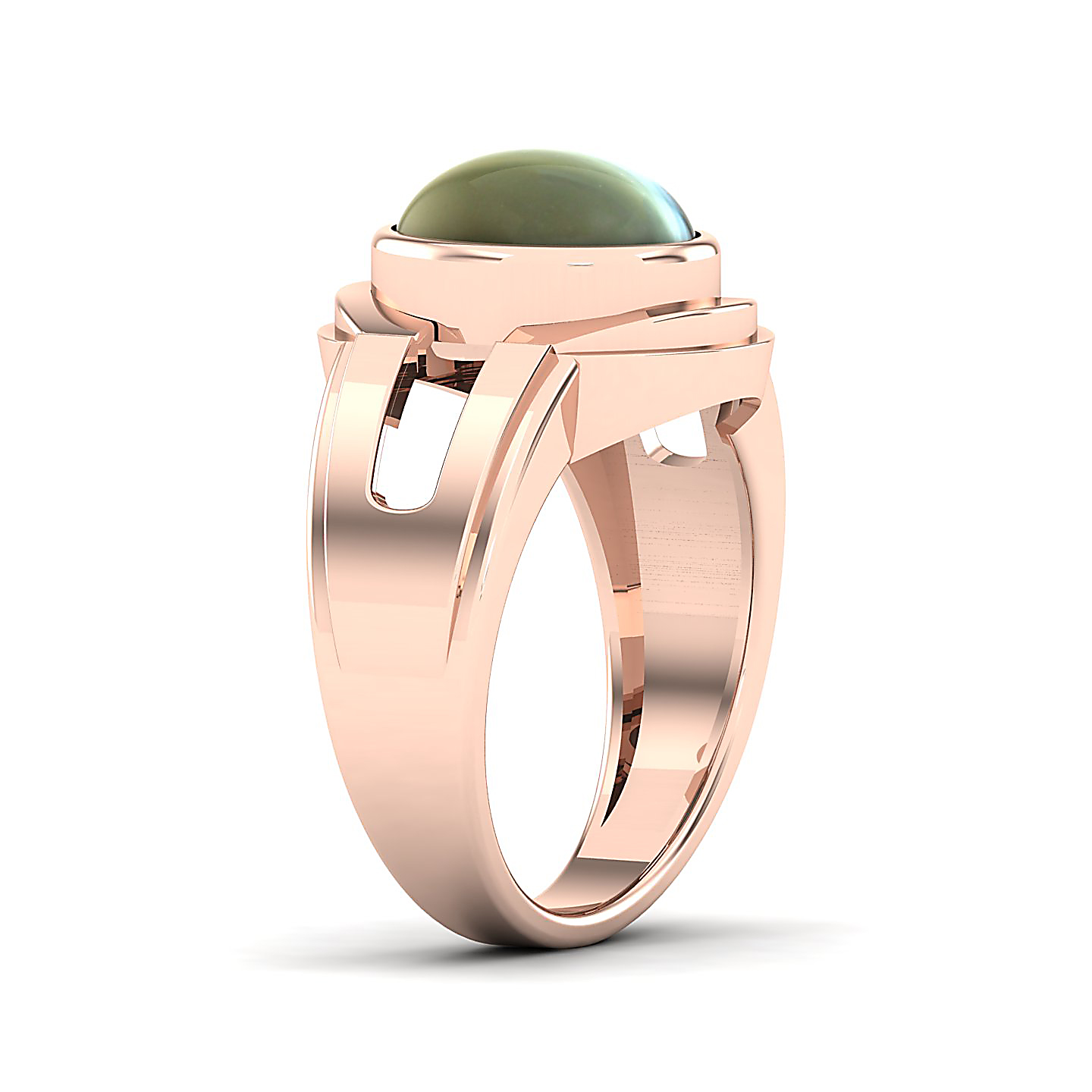 The Era Bezel Cat's Eye Ring