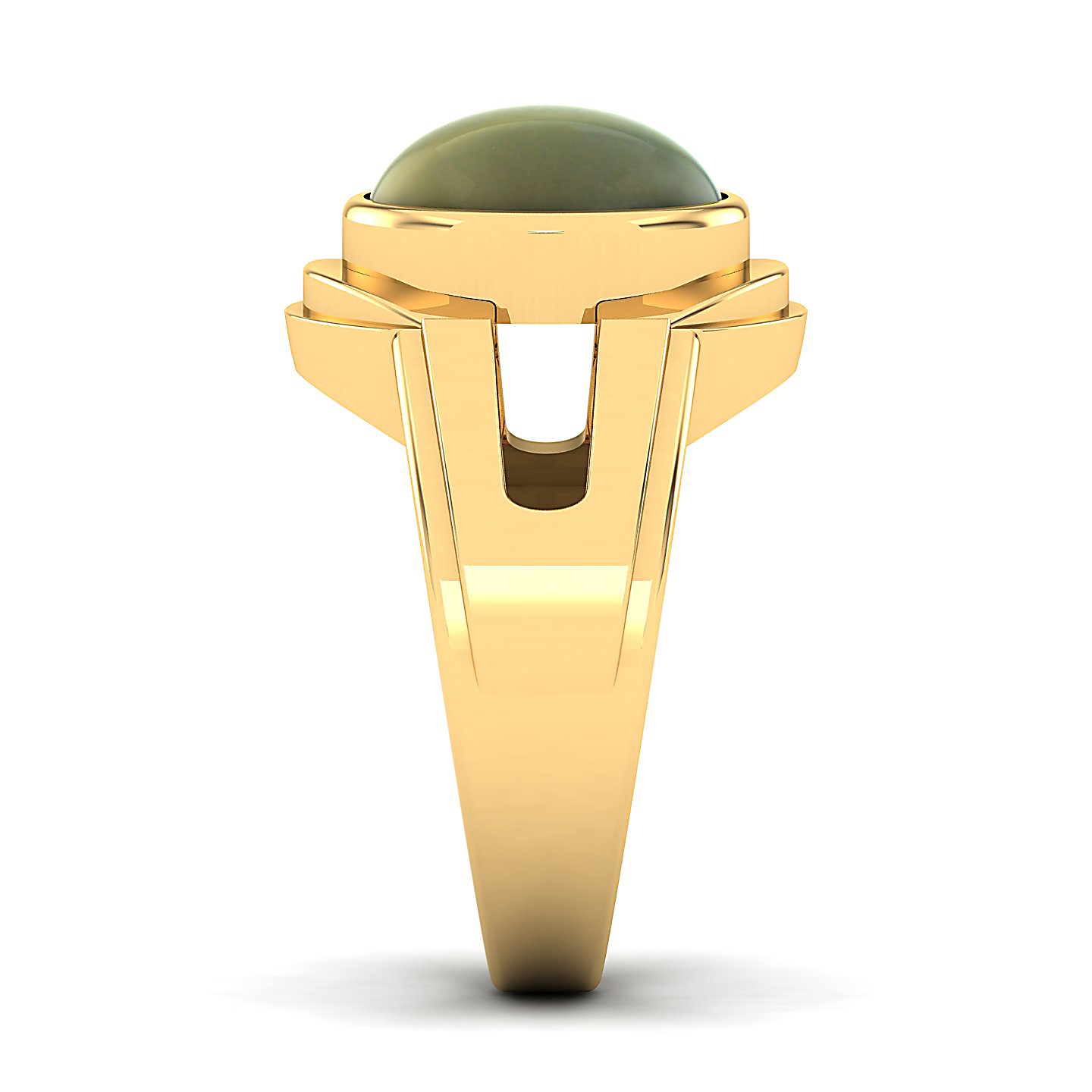 The Era Bezel Cat's Eye Ring