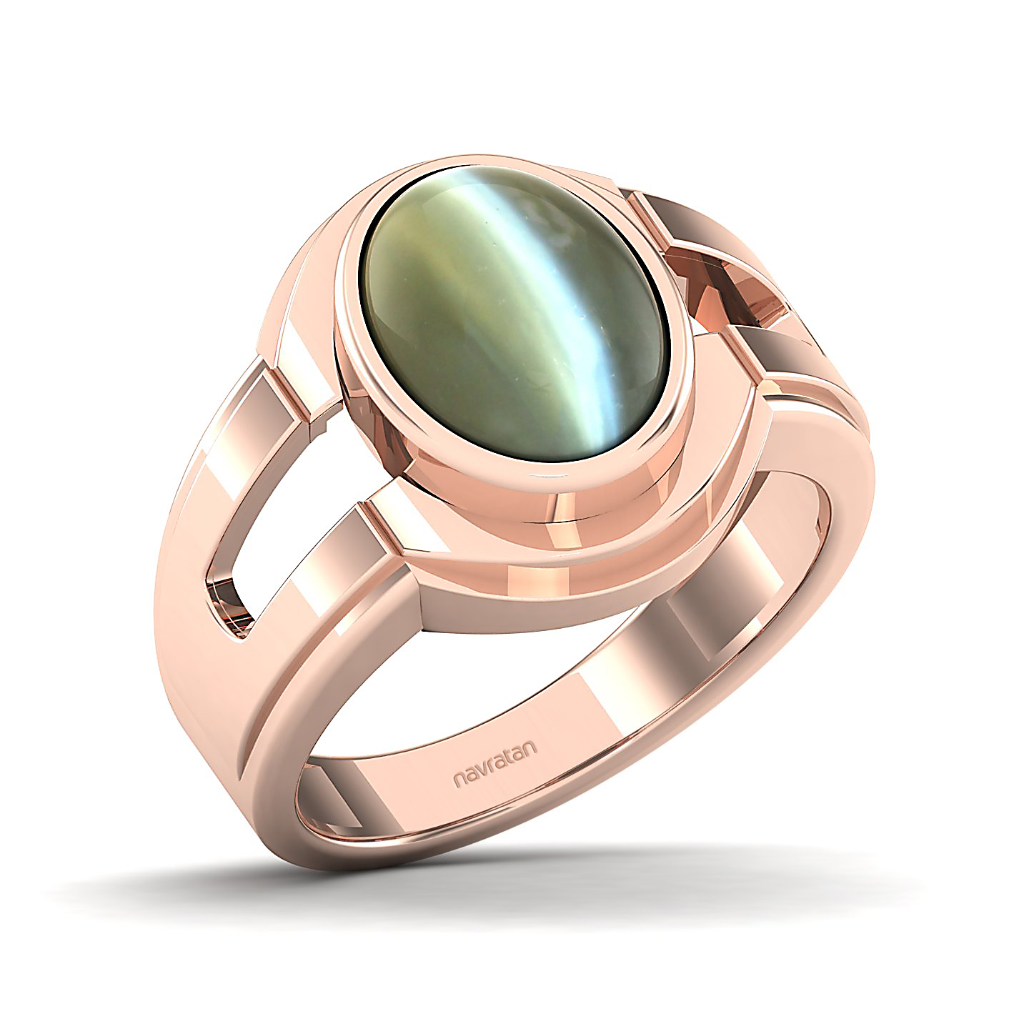 The Era Bezel Cat's Eye Ring