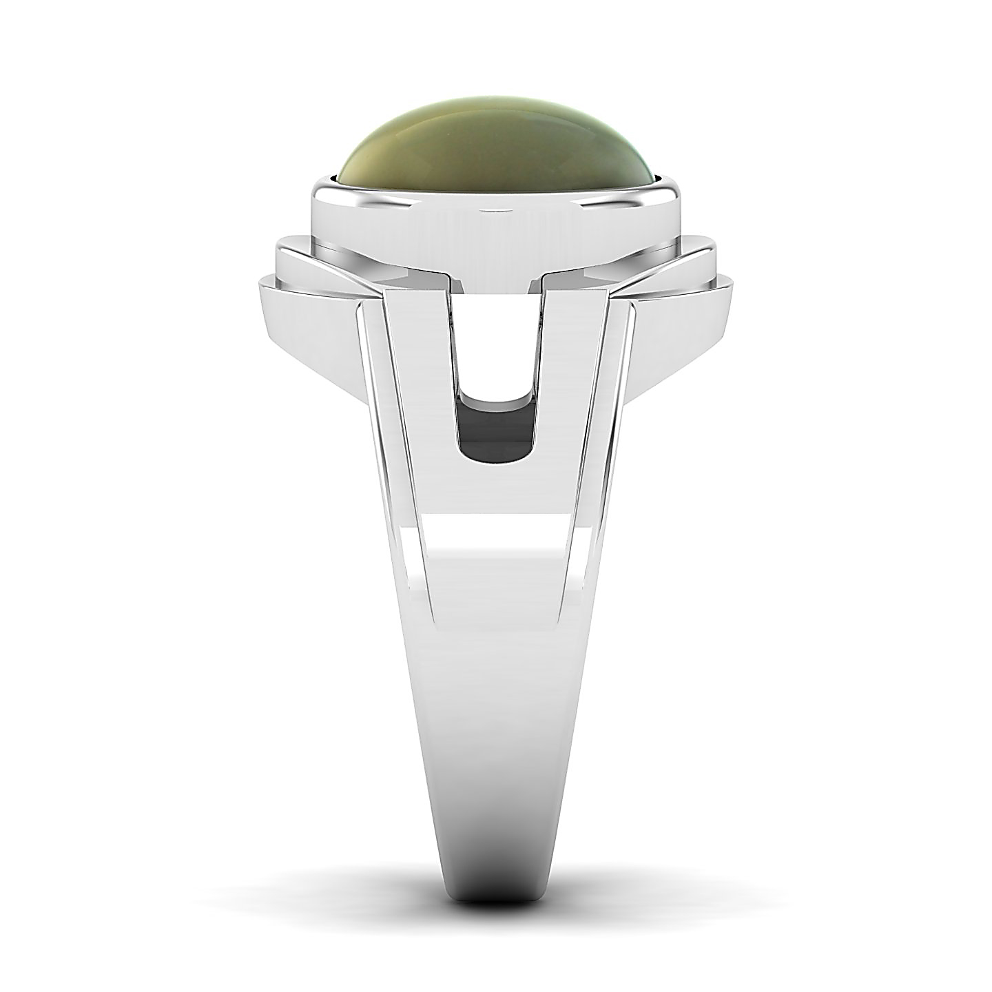 The Era Bezel Cat's Eye Ring