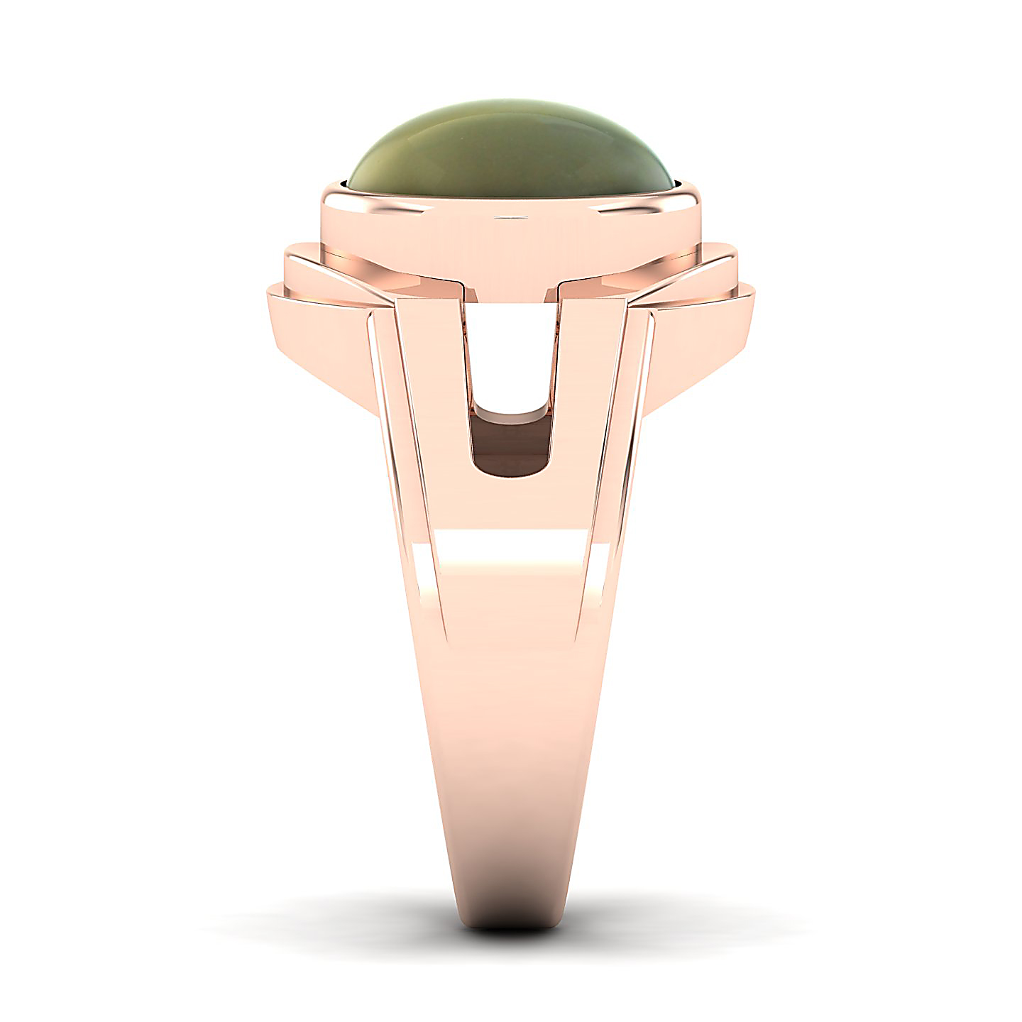 The Era Bezel Cat's Eye Ring