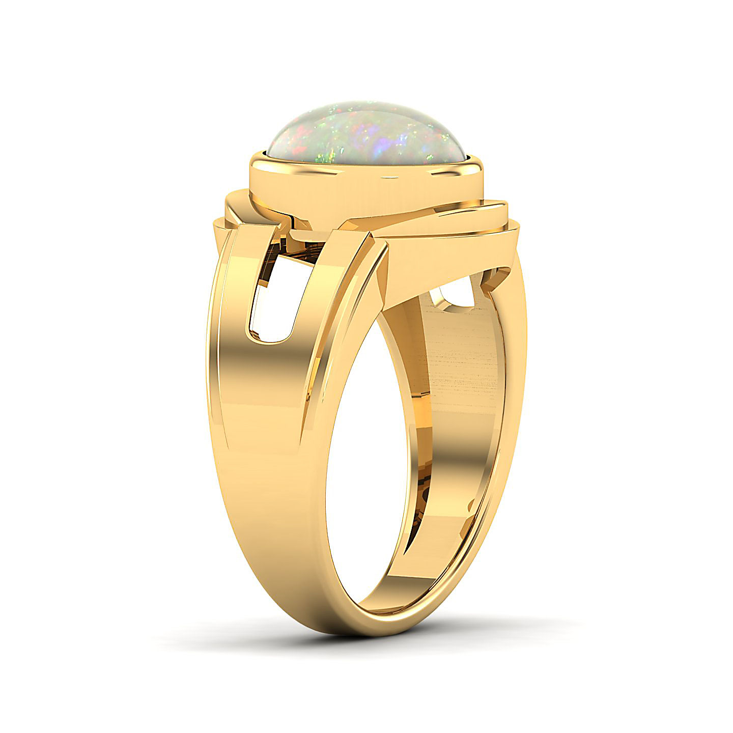 The Era Bezel Opal Ring