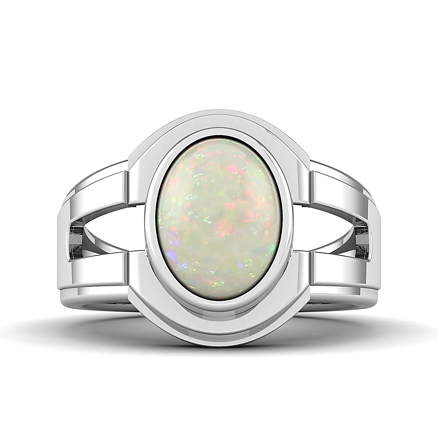 The Era Bezel Opal Ring