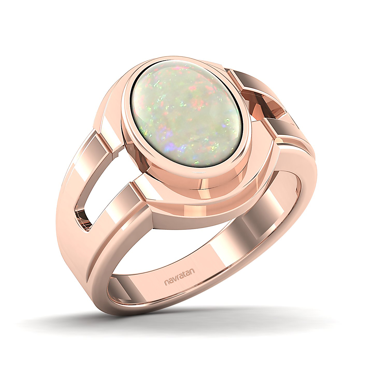 The Era Bezel Opal Ring
