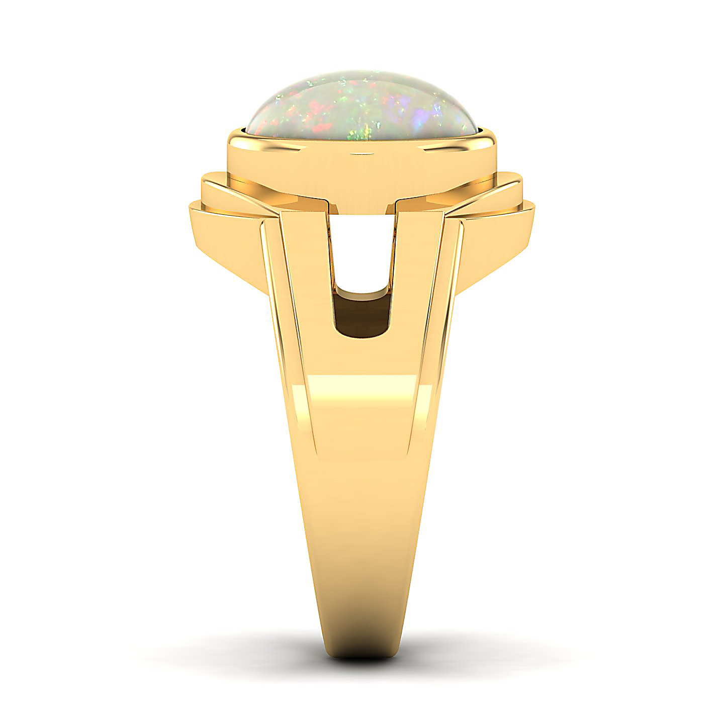 The Era Bezel Opal Ring