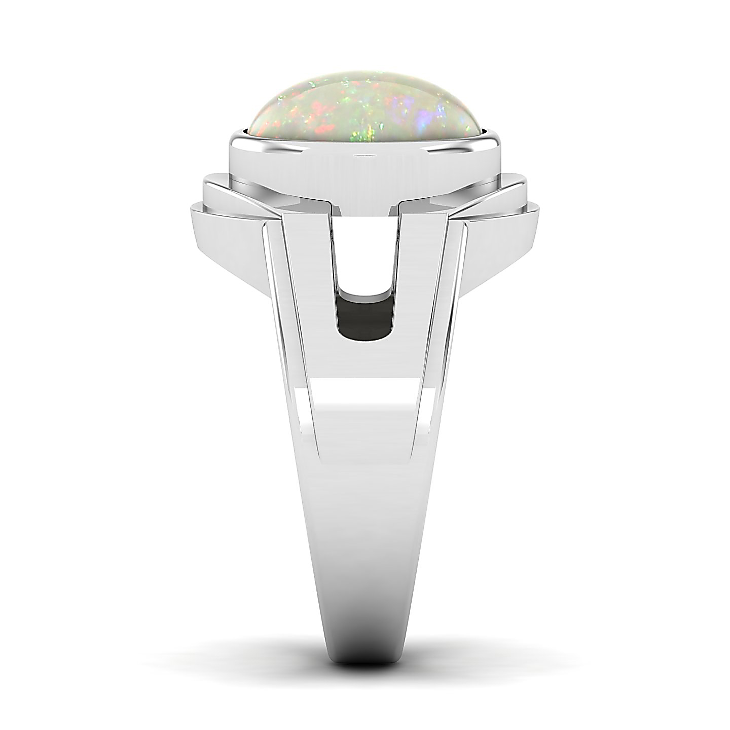 The Era Bezel Opal Ring