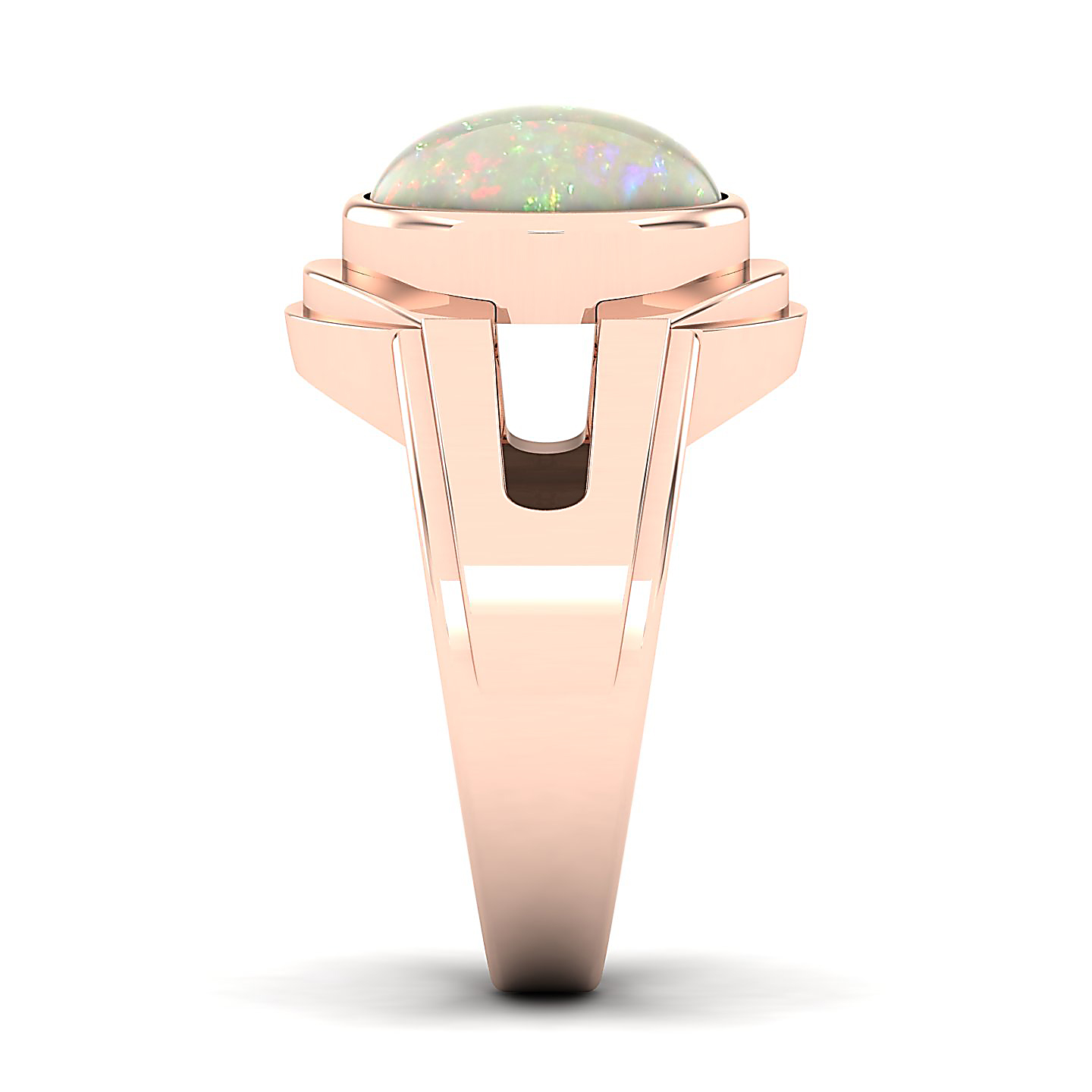 The Era Bezel Opal Ring