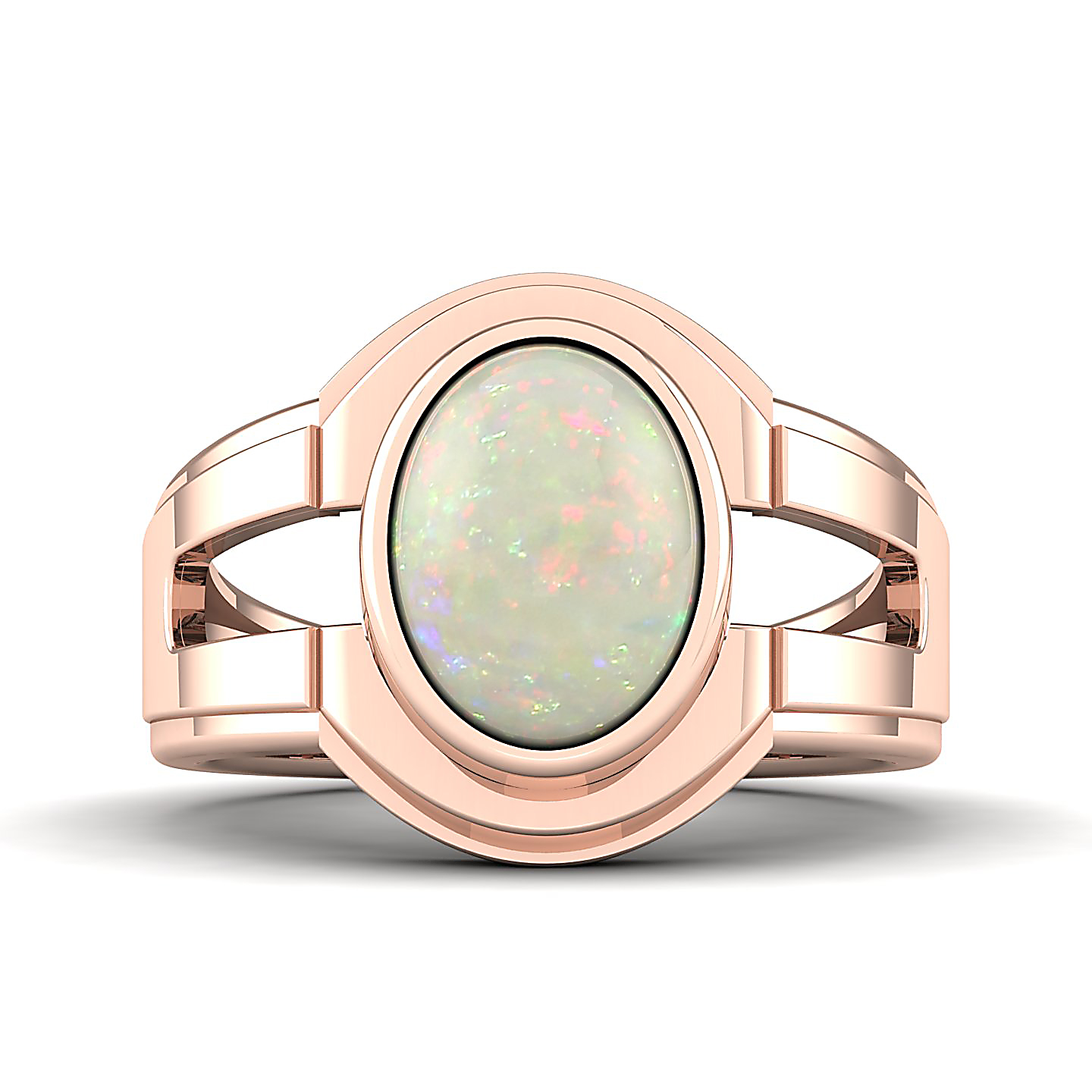 The Era Bezel Opal Ring