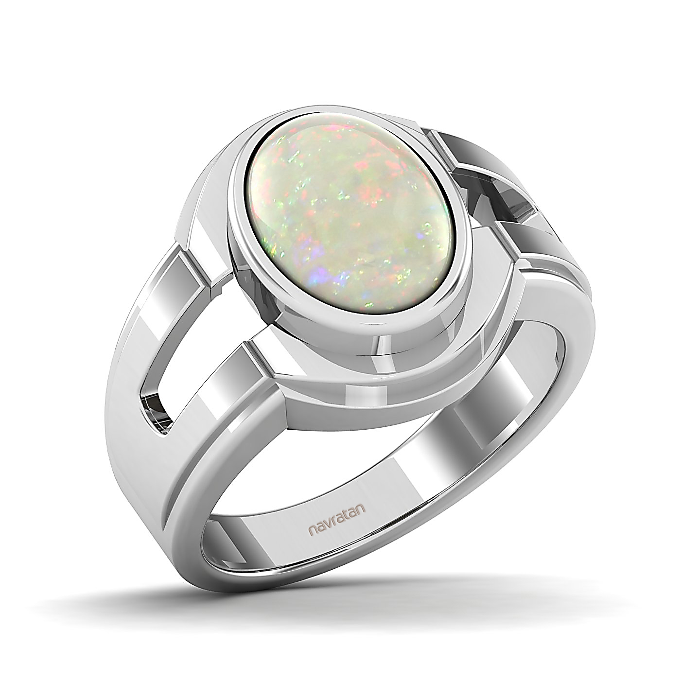 The Era Bezel Opal Ring