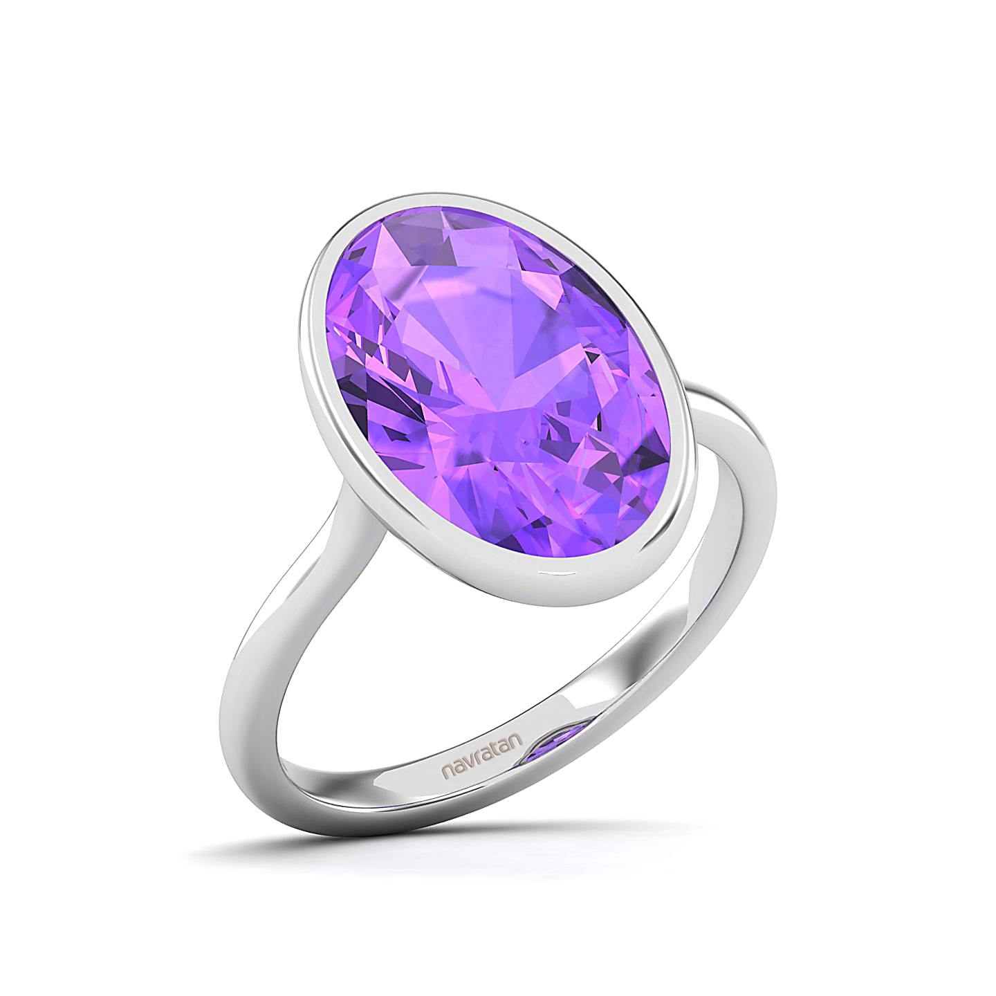 The Erudite Amethyst Gold Ring