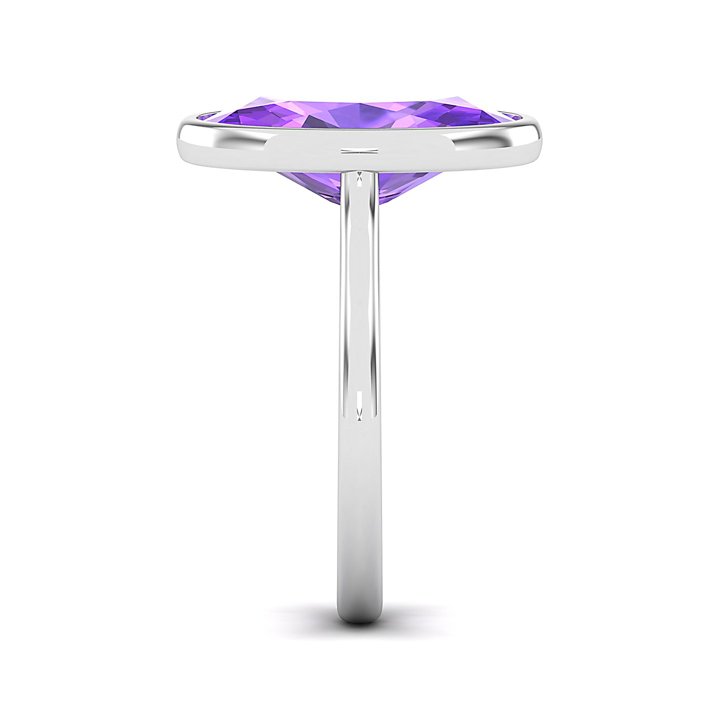 The Erudite Amethyst Gold Ring