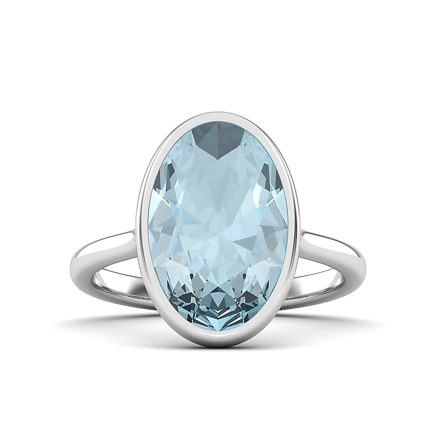 The Erudite Aquamarine Gold Ring
