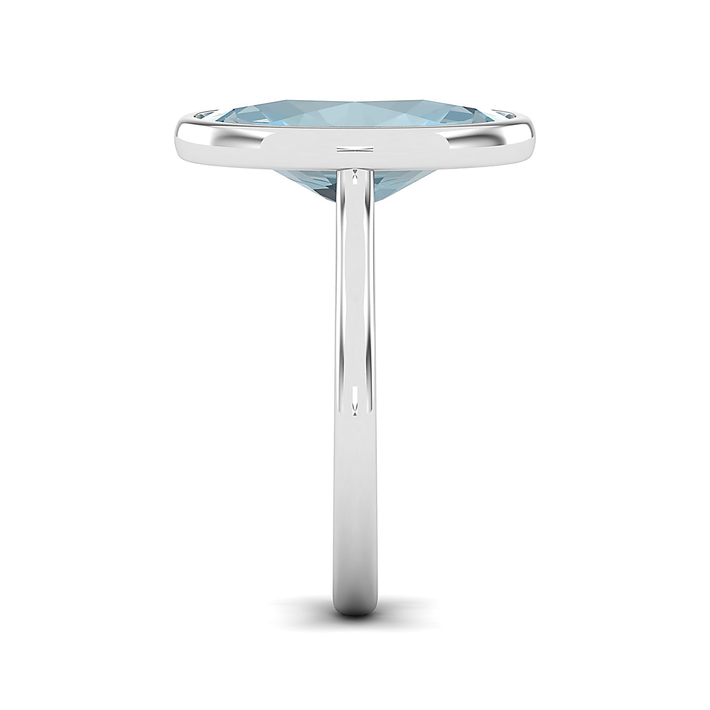 The Erudite Aquamarine Gold Ring