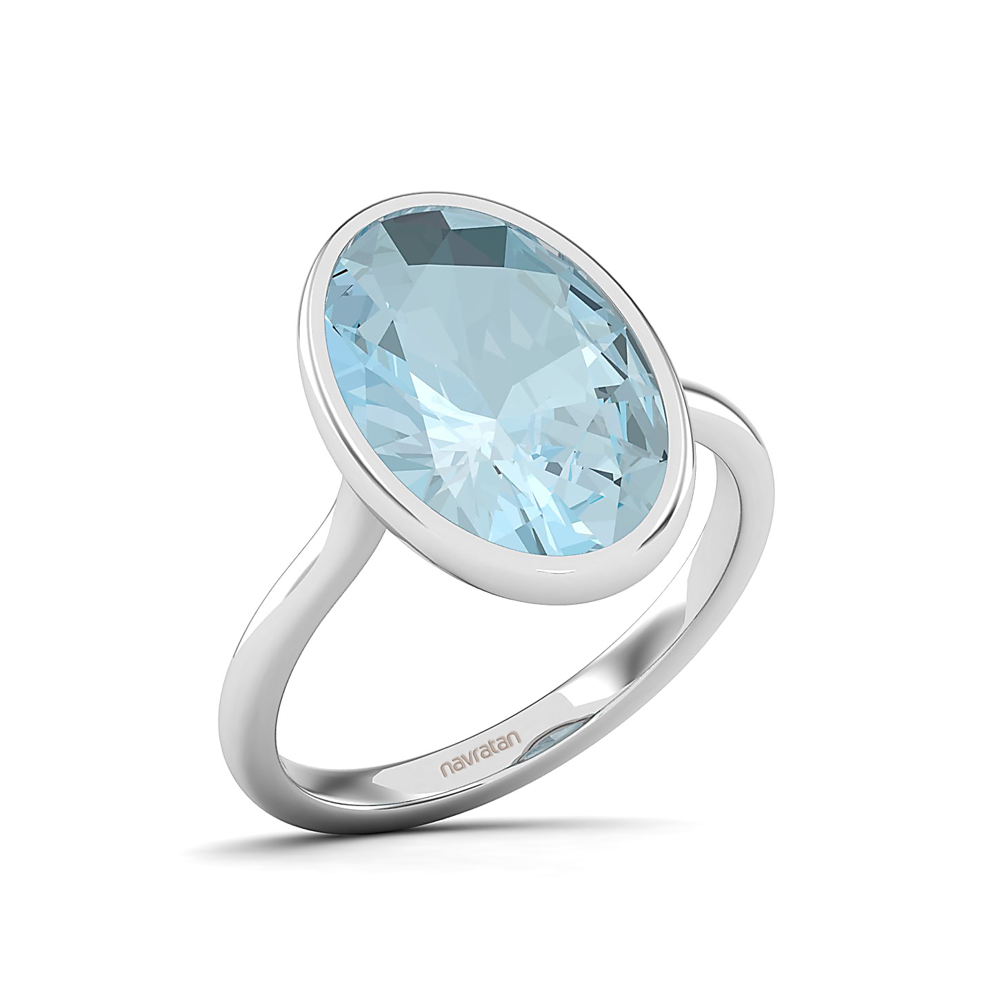 The Erudite Aquamarine Gold Ring
