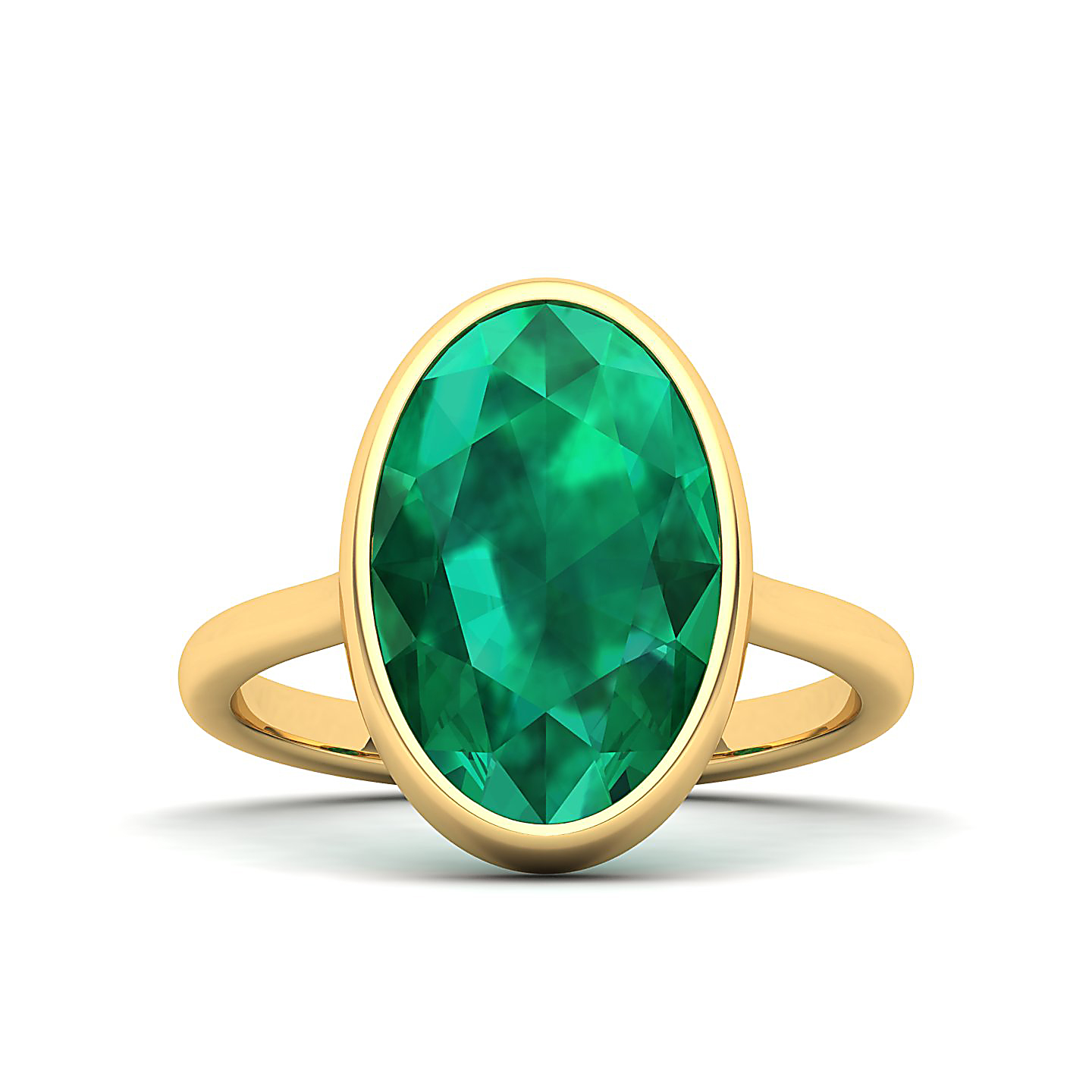 The Erudite Emerald Gold Ring
