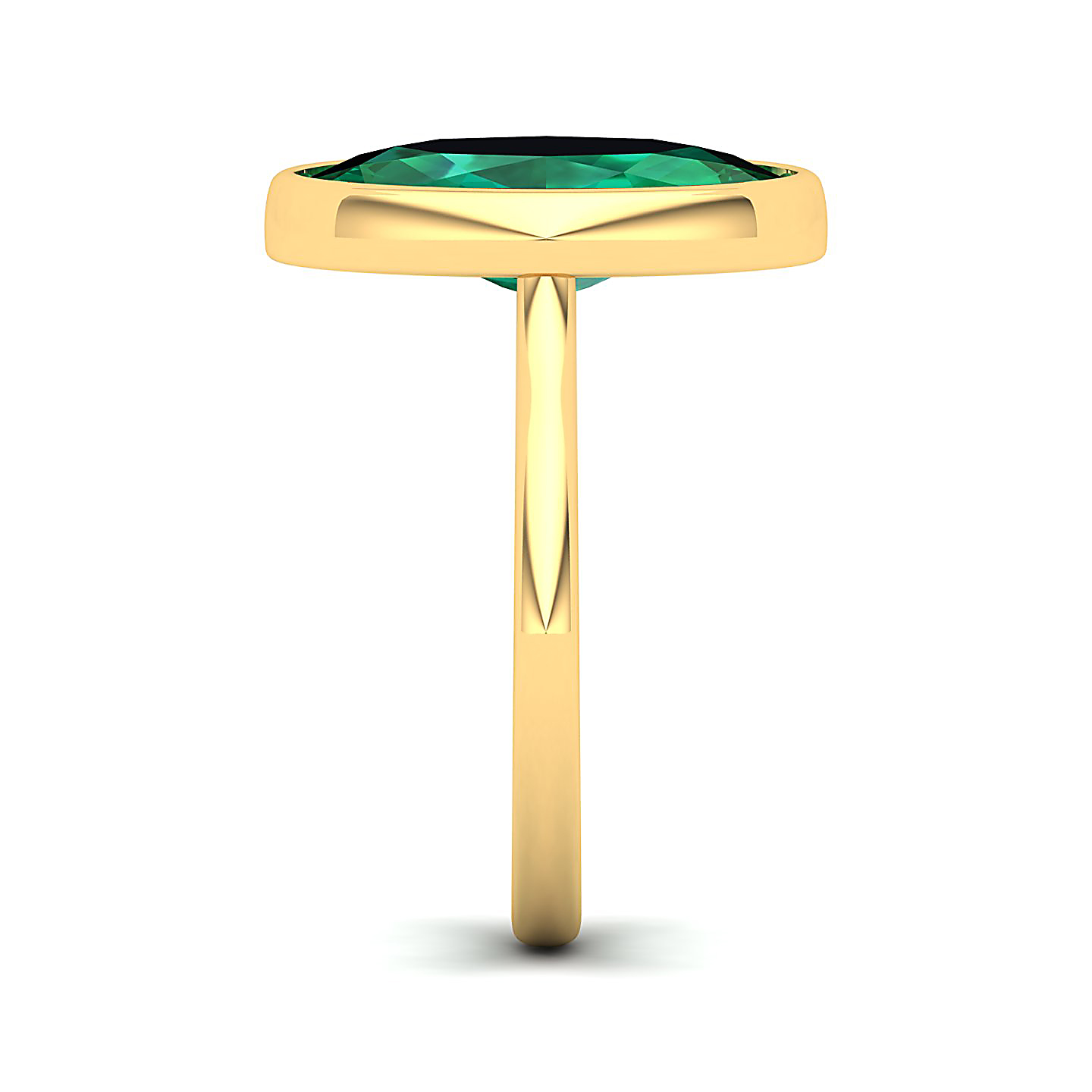 The Erudite Emerald Gold Ring